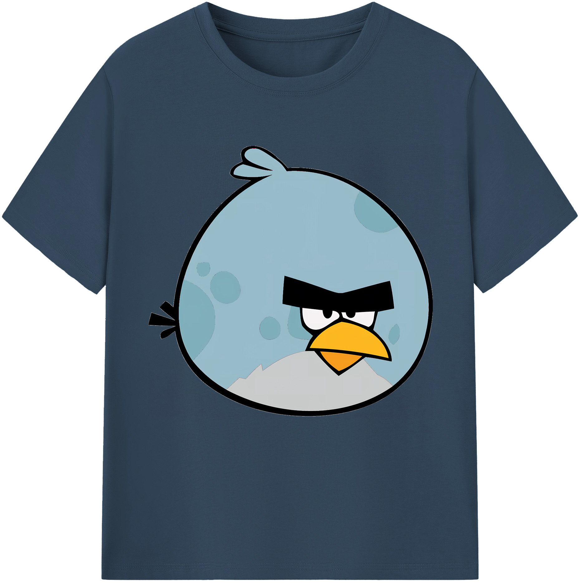 （画像用） Angry Birds アングリーバード 綿100％半袖Tシャツ（フロントプリント）