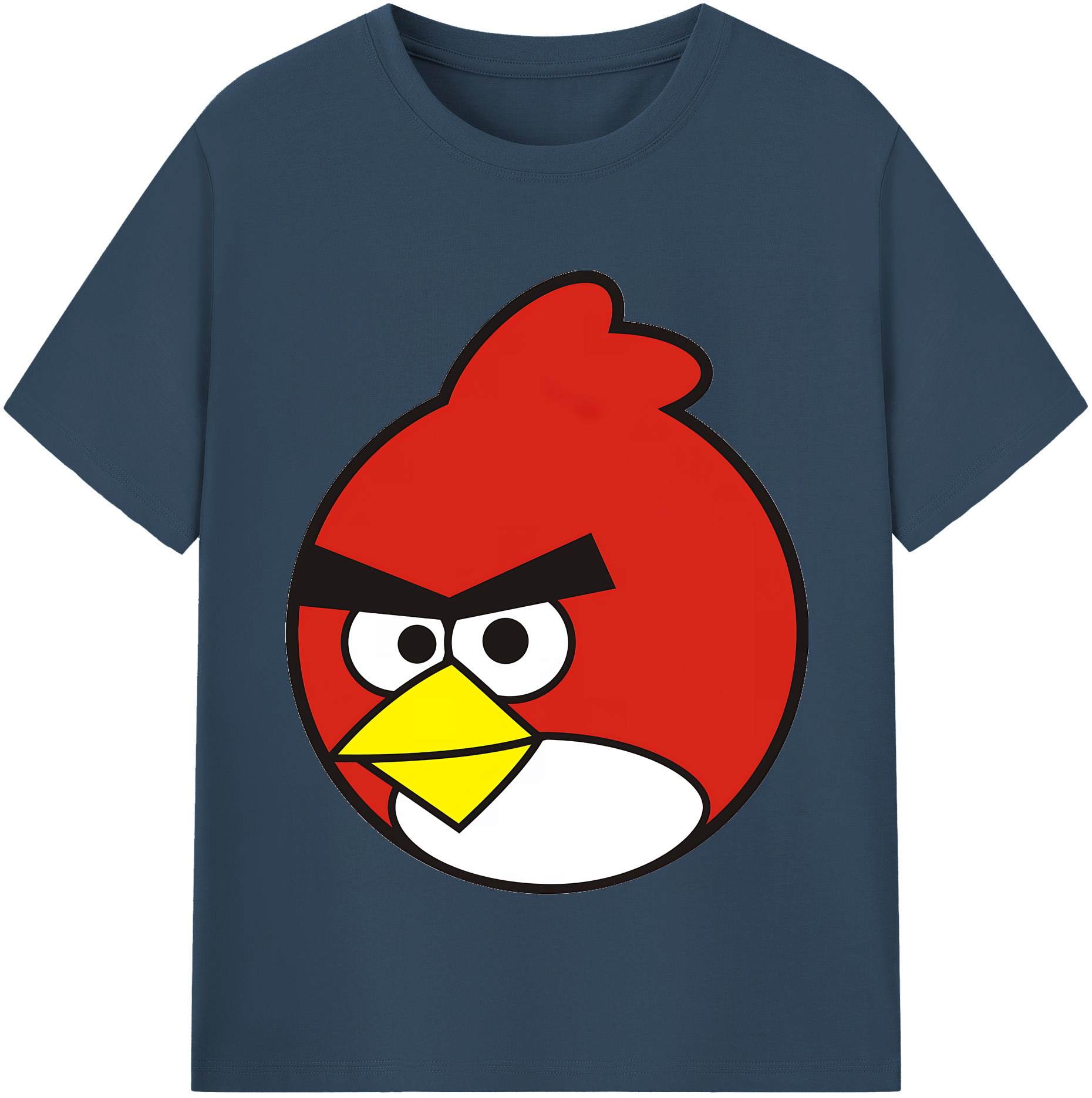 （画像用） Angry Birds アングリーバード 綿100％半袖Tシャツ（フロントプリント）