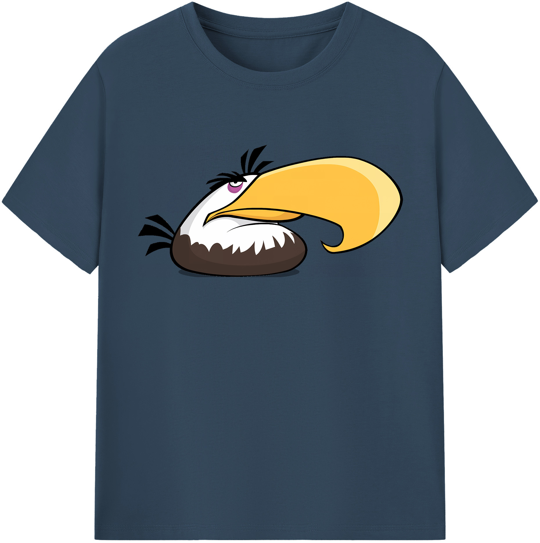 （画像用） Angry Birds アングリーバード 綿100％半袖Tシャツ（フロントプリント）