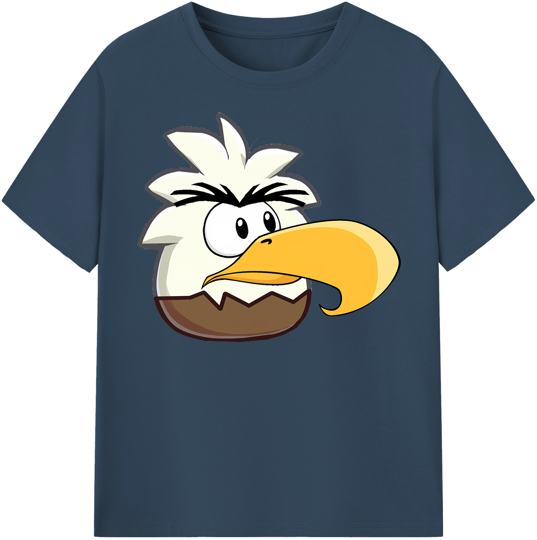 （画像用） Angry Birds アングリーバード 綿100％半袖Tシャツ（フロントプリント）