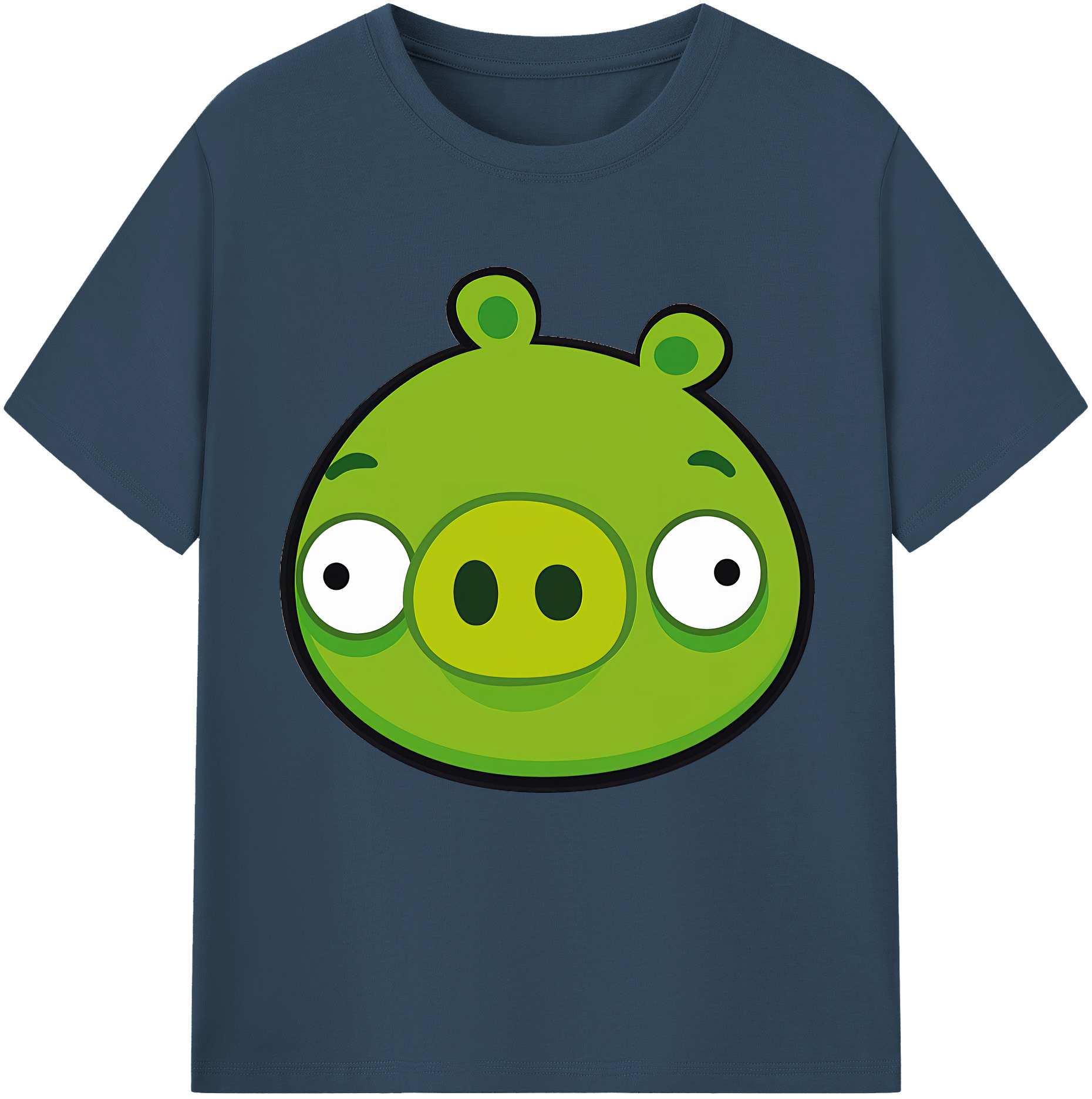 （画像用） Angry Birds アングリーバード 綿100％半袖Tシャツ（フロントプリント）