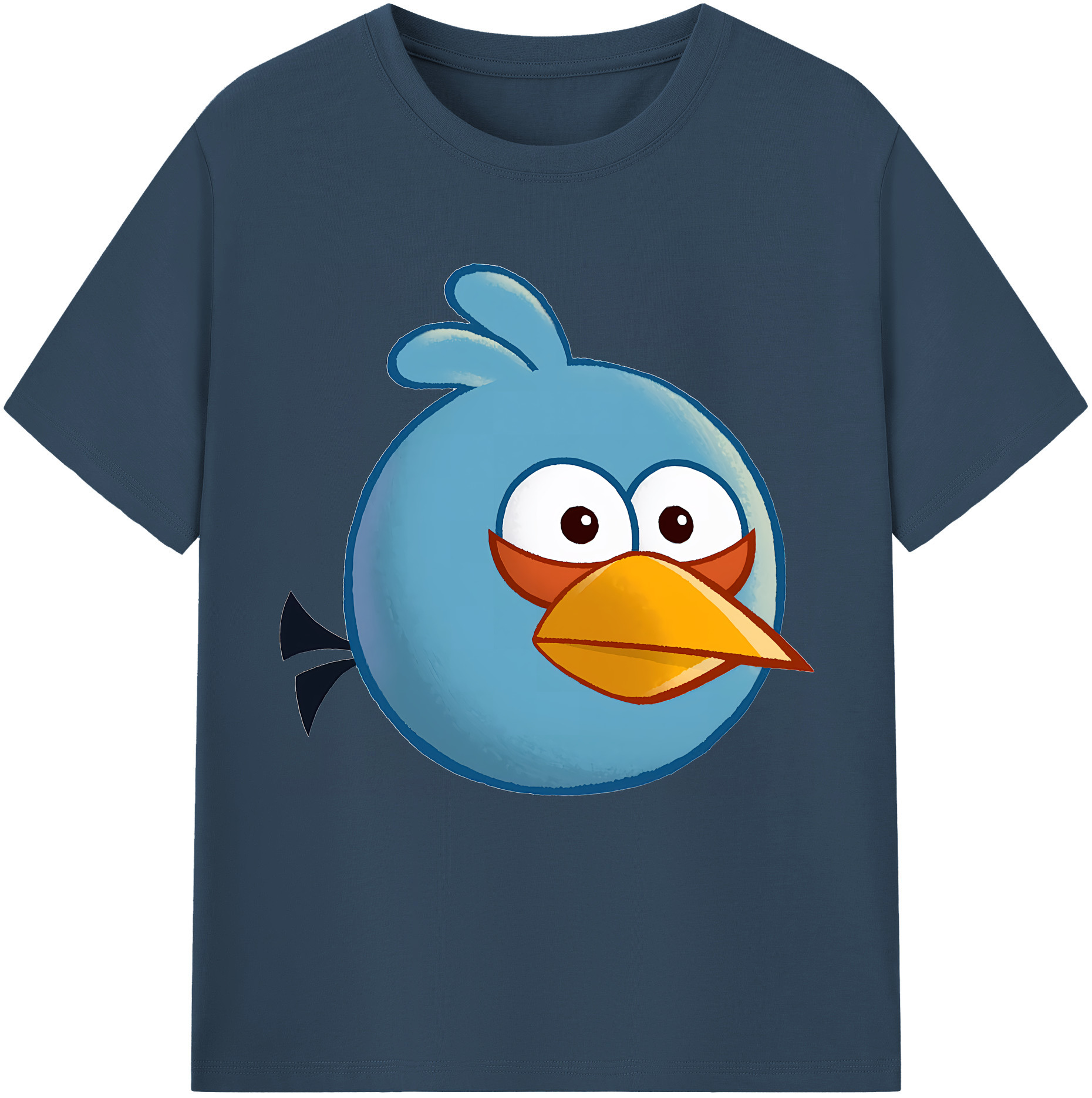 （画像用） Angry Birds アングリーバード 綿100％半袖Tシャツ（フロントプリント）