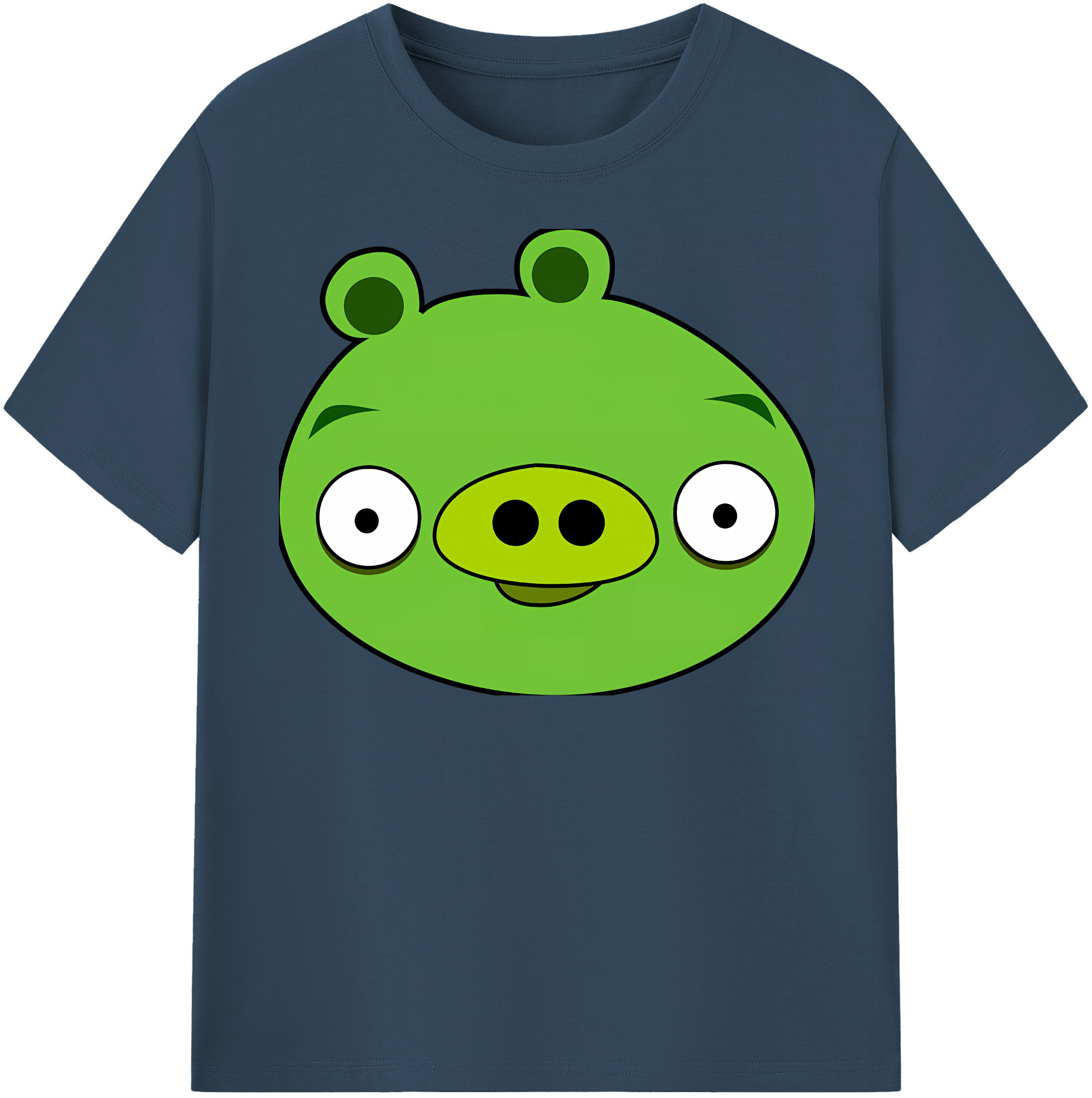 （画像用） Angry Birds アングリーバード 綿100％半袖Tシャツ（フロントプリント）