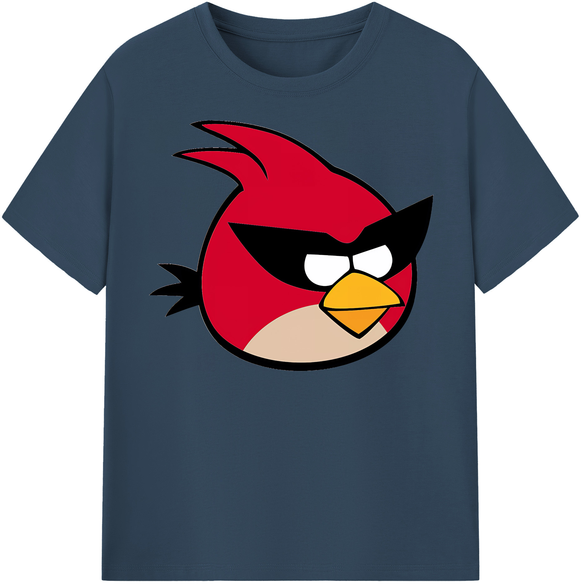 （画像用） Angry Birds アングリーバード 綿100％半袖Tシャツ（フロントプリント）