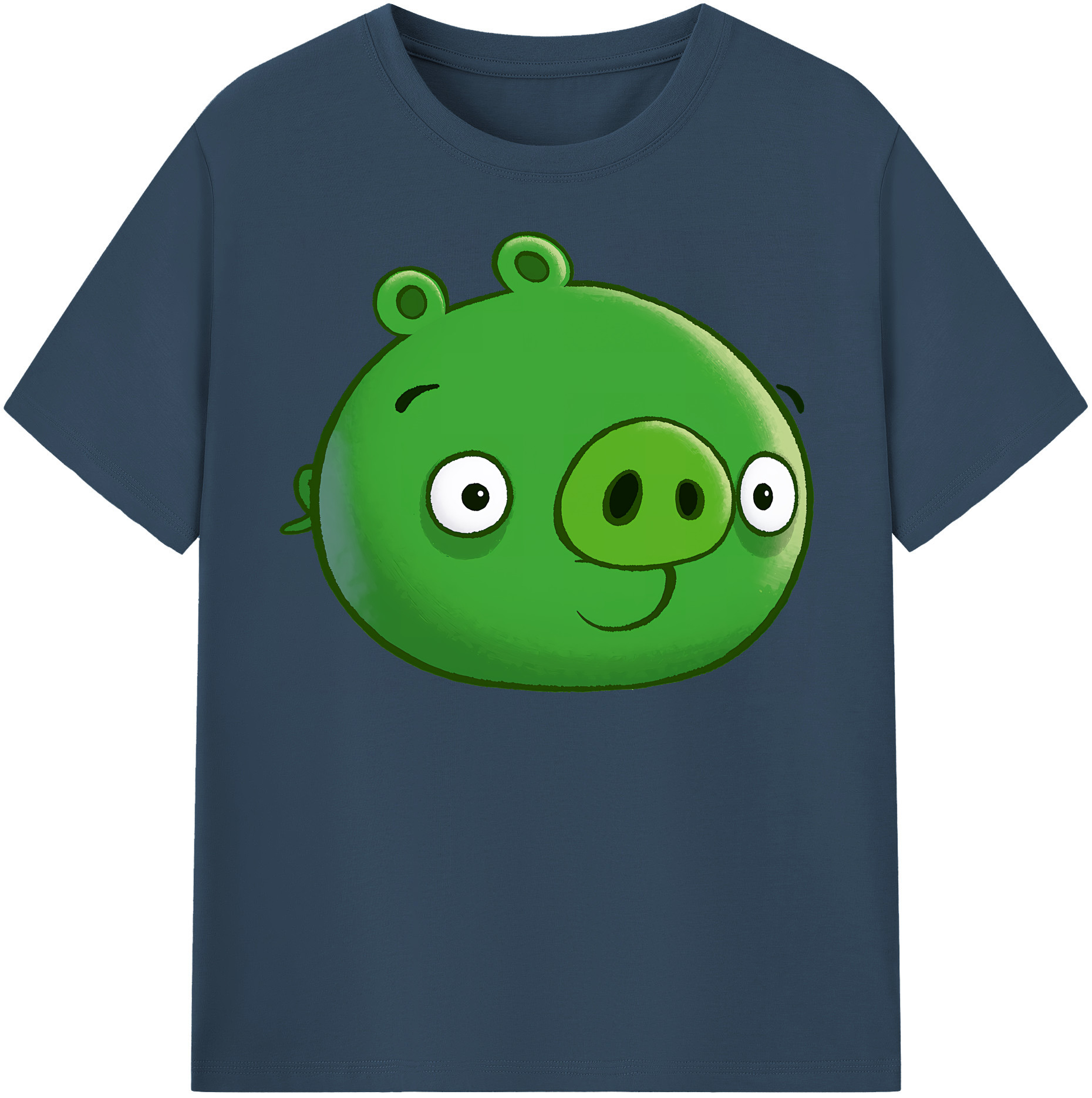 （画像用） Angry Birds アングリーバード 綿100％半袖Tシャツ（フロントプリント）