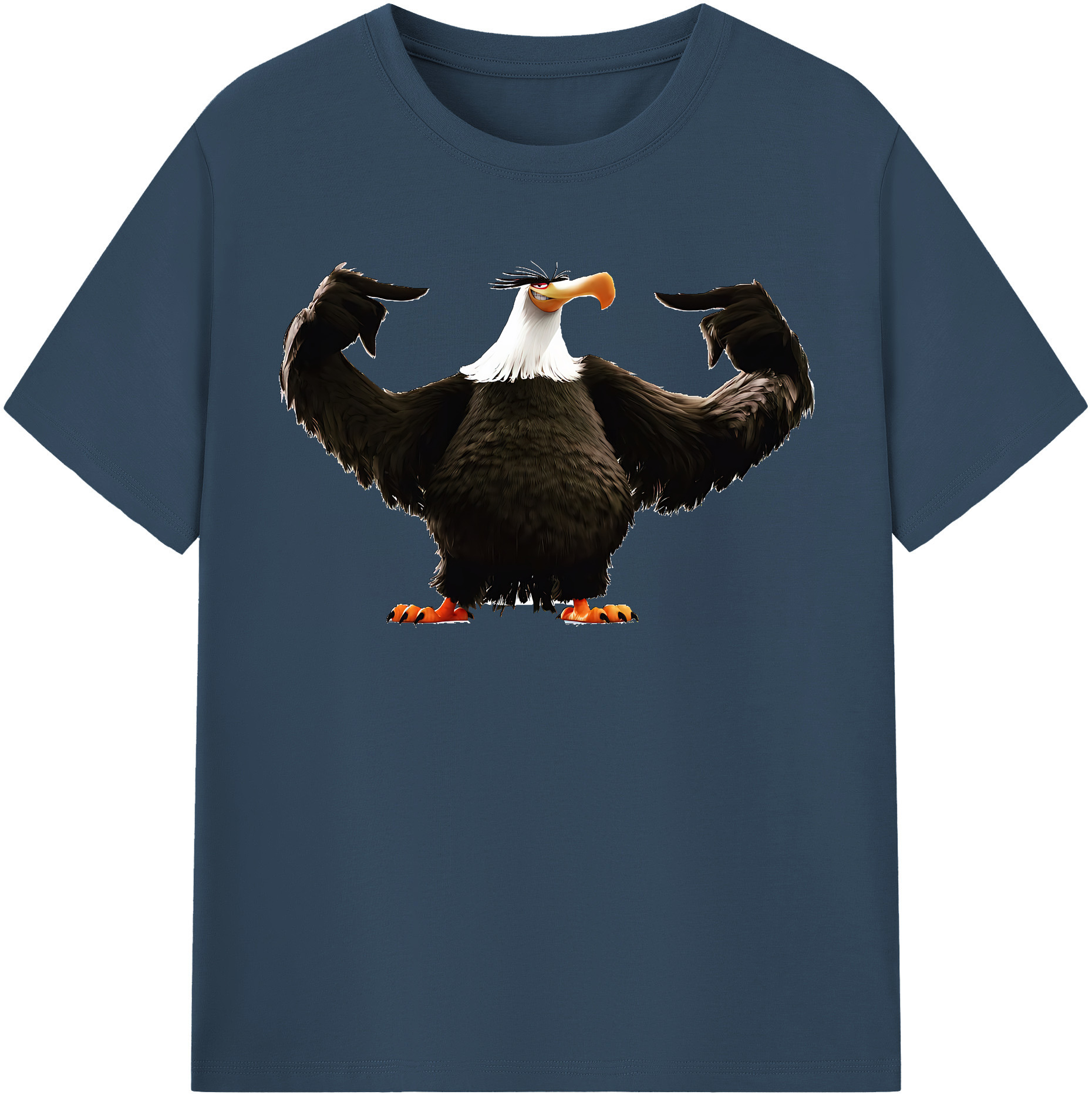（画像用） Angry Birds アングリーバード 綿100％半袖Tシャツ（フロントプリント）