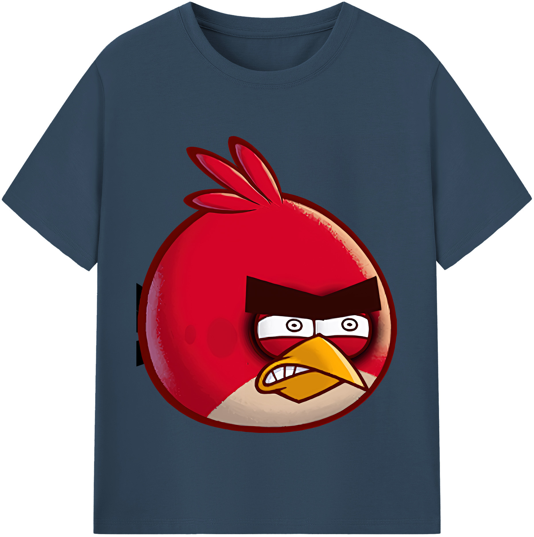 （画像用） Angry Birds アングリーバード 綿100％半袖Tシャツ（フロントプリント）