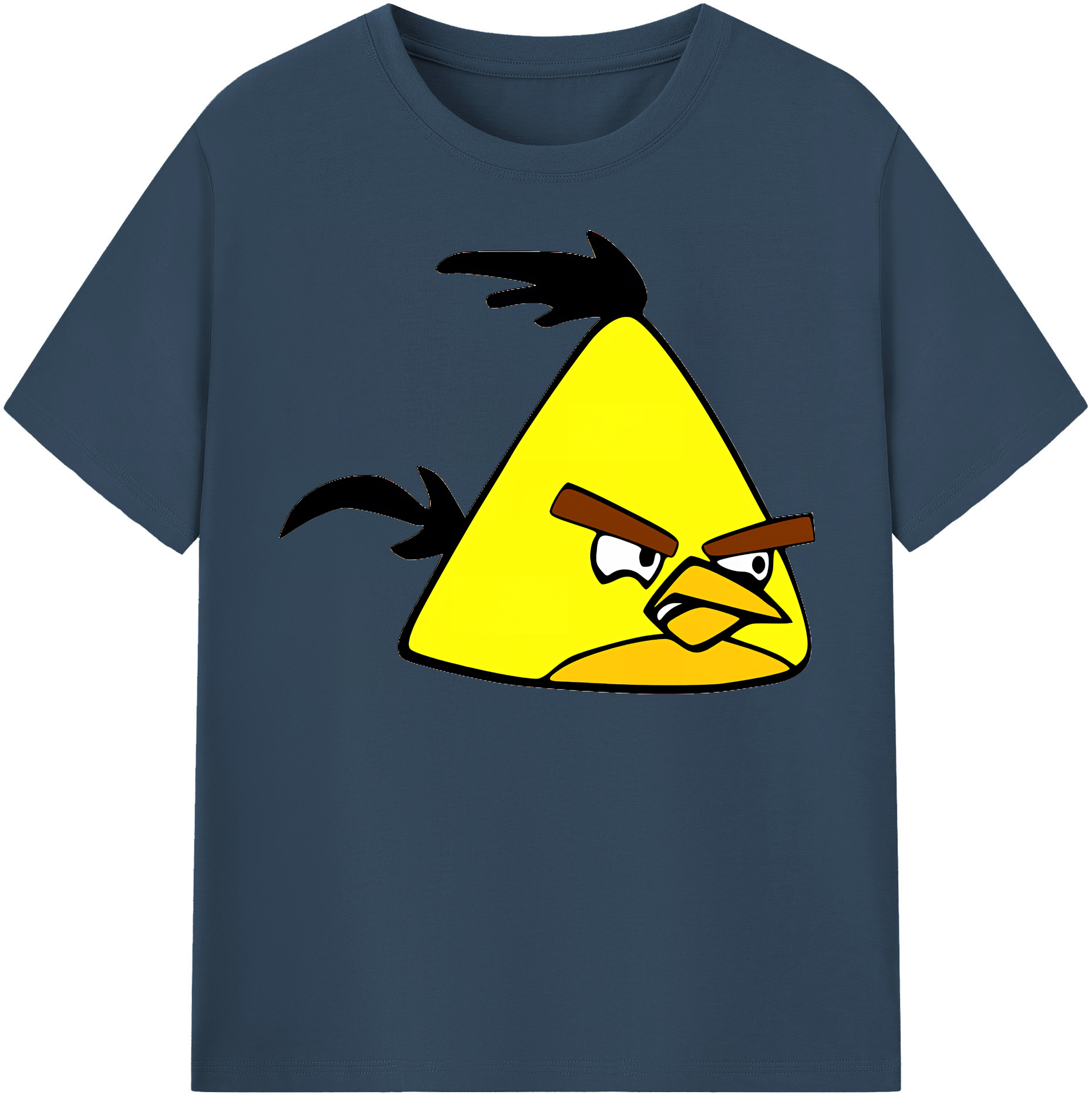（画像用） Angry Birds アングリーバード 綿100％半袖Tシャツ（フロントプリント）