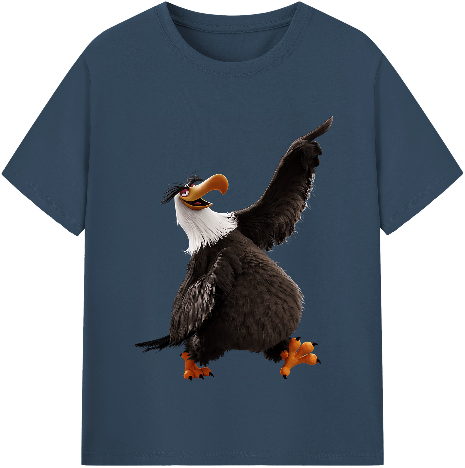 （画像用） Angry Birds アングリーバード 綿100％半袖Tシャツ（フロントプリント）