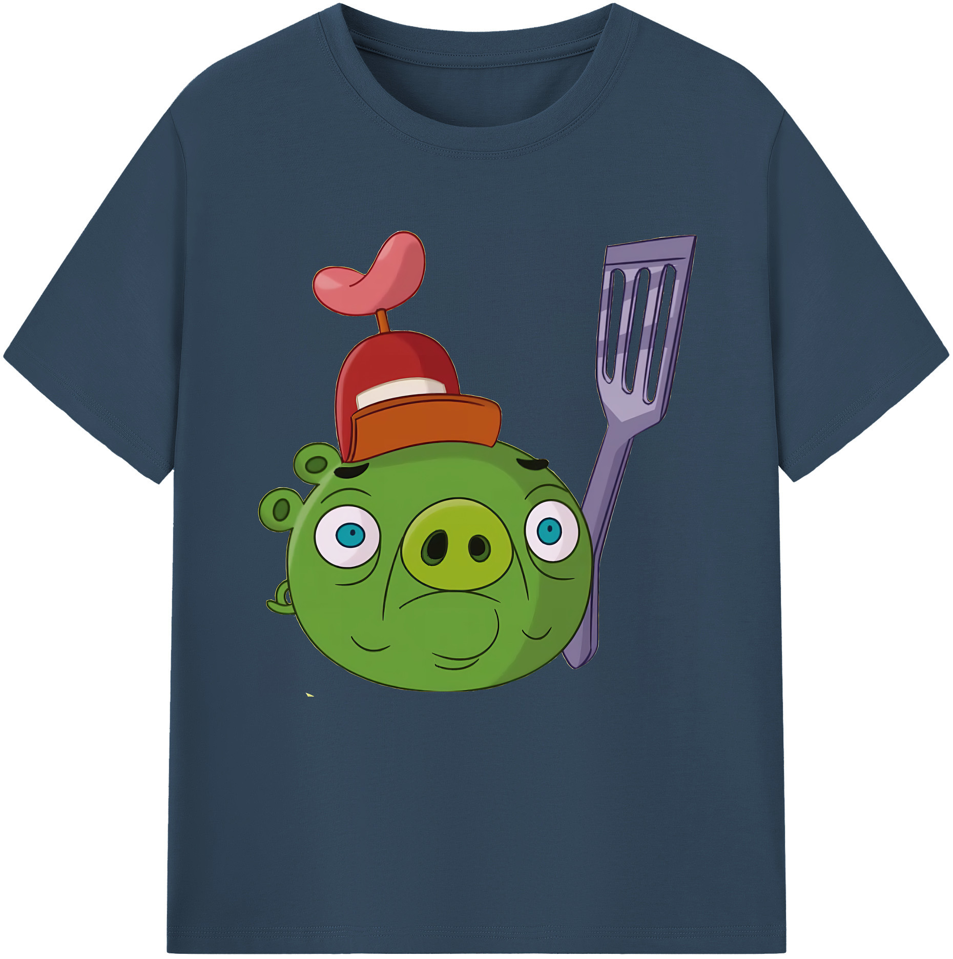 （画像用） Angry Birds アングリーバード 綿100％半袖Tシャツ（フロントプリント）