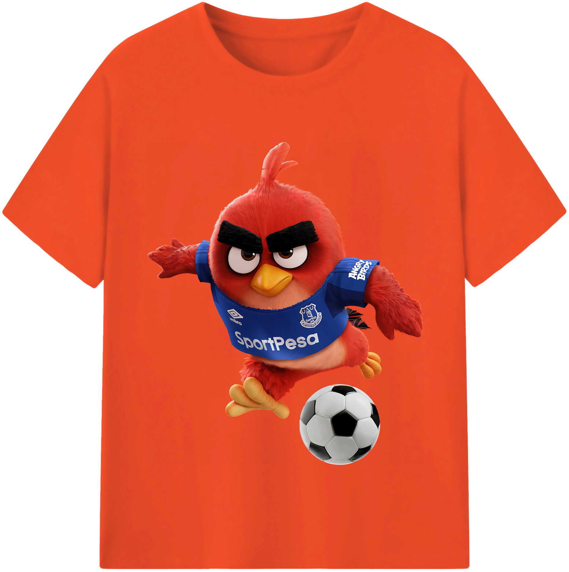 （画像用） Angry Birds アングリーバード 綿100％半袖Tシャツ（フロントプリント）
