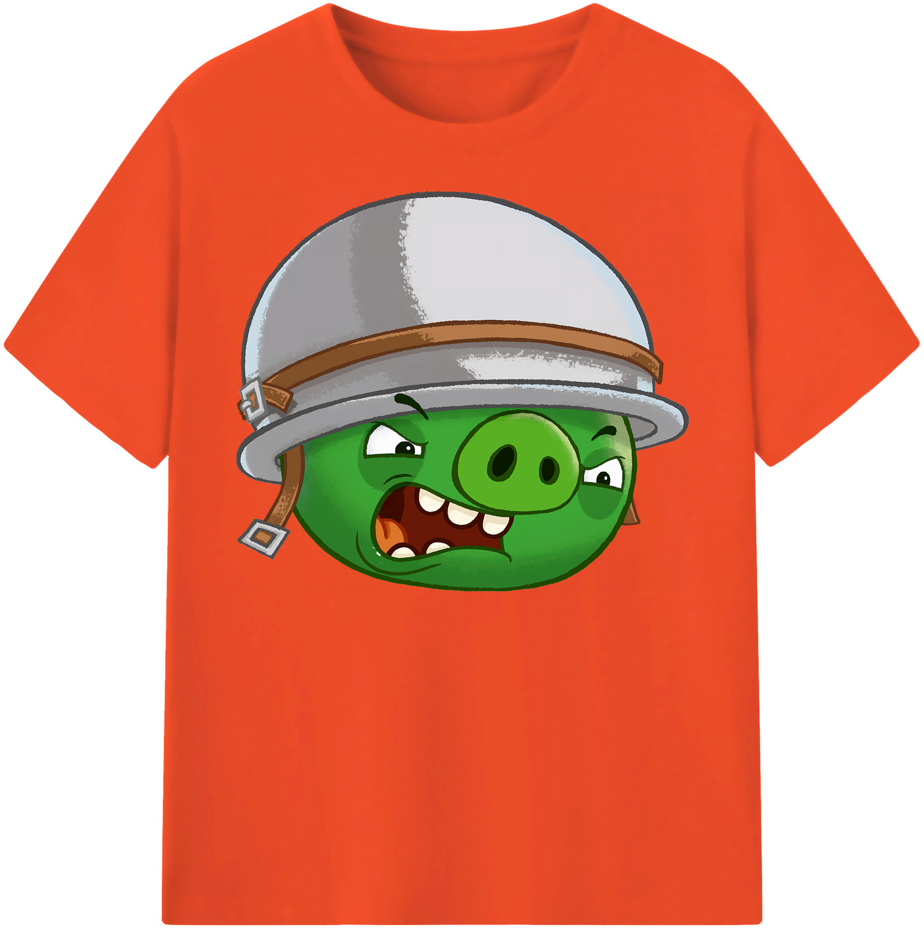 （画像用） Angry Birds アングリーバード 綿100％半袖Tシャツ（フロントプリント）