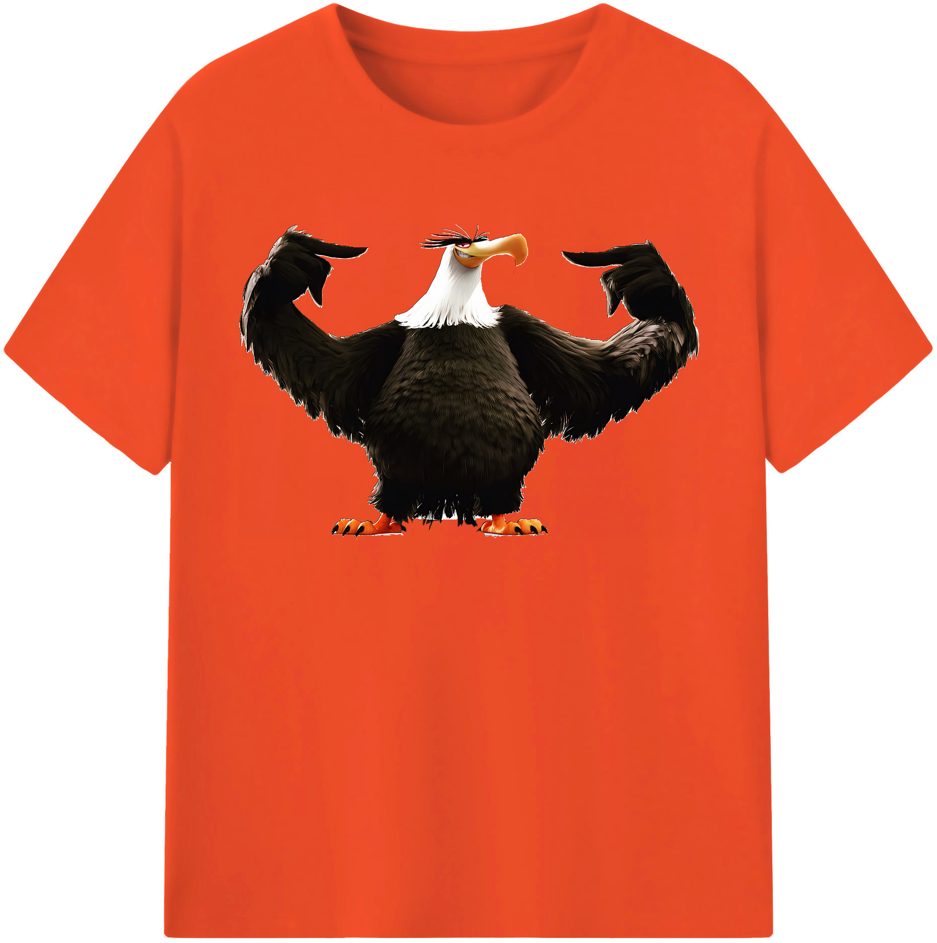 （画像用） Angry Birds アングリーバード 綿100％半袖Tシャツ（フロントプリント）