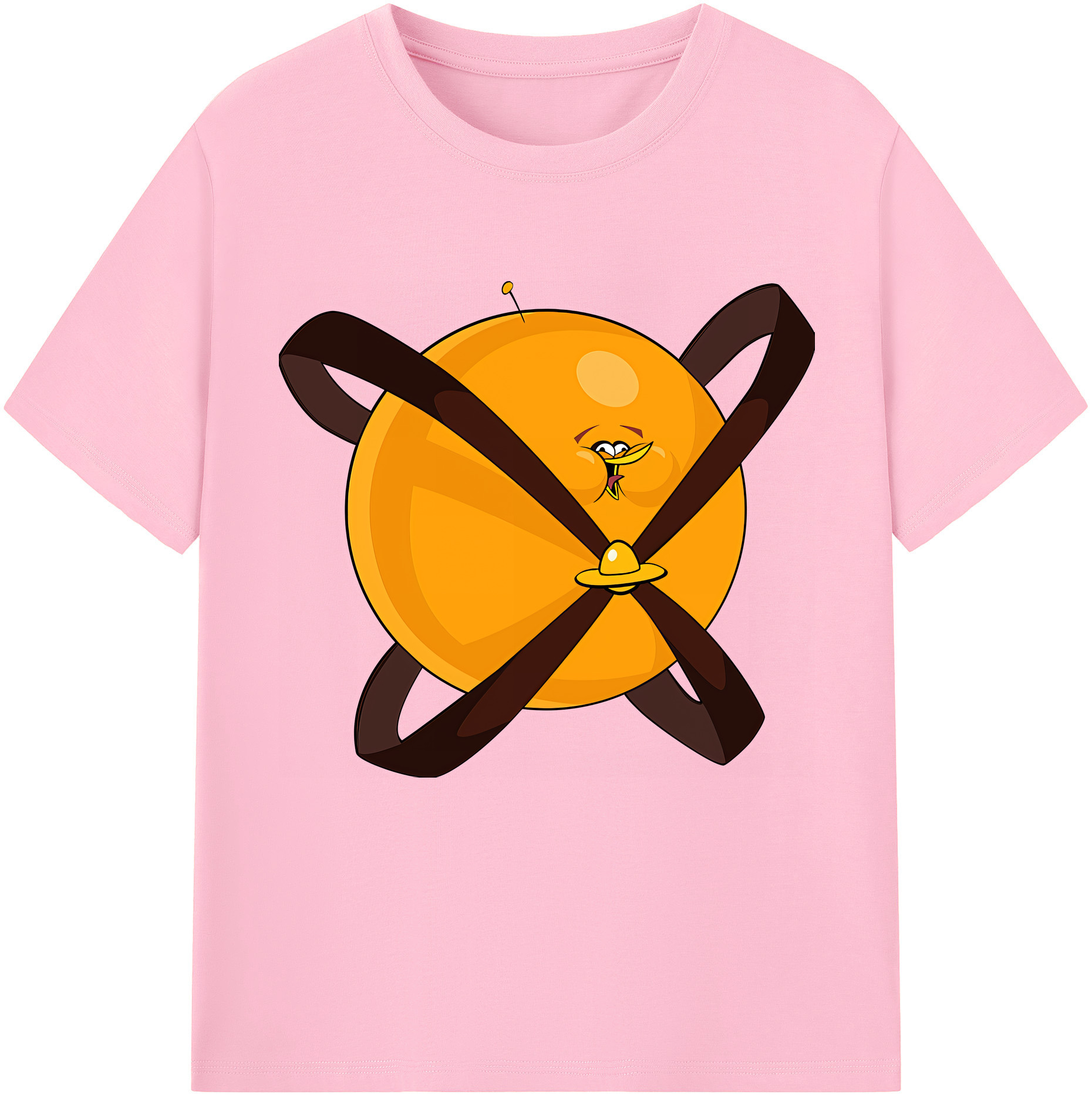 （画像用） Angry Birds アングリーバード 綿100％半袖Tシャツ（フロントプリント）