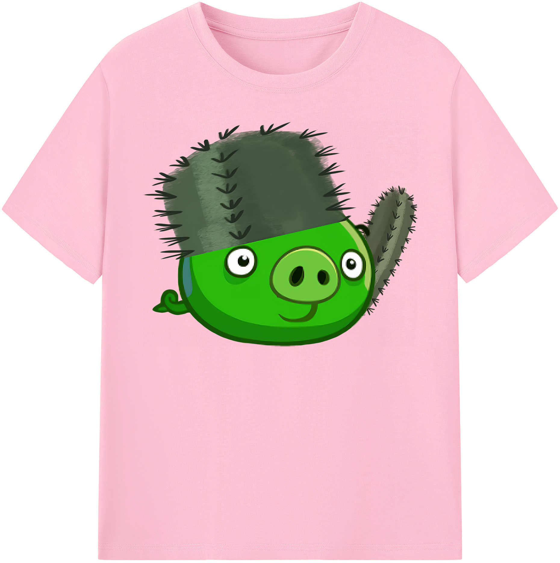 Angry Birds アングリーバード 綿100％半袖Tシャツ（フロントプリント）