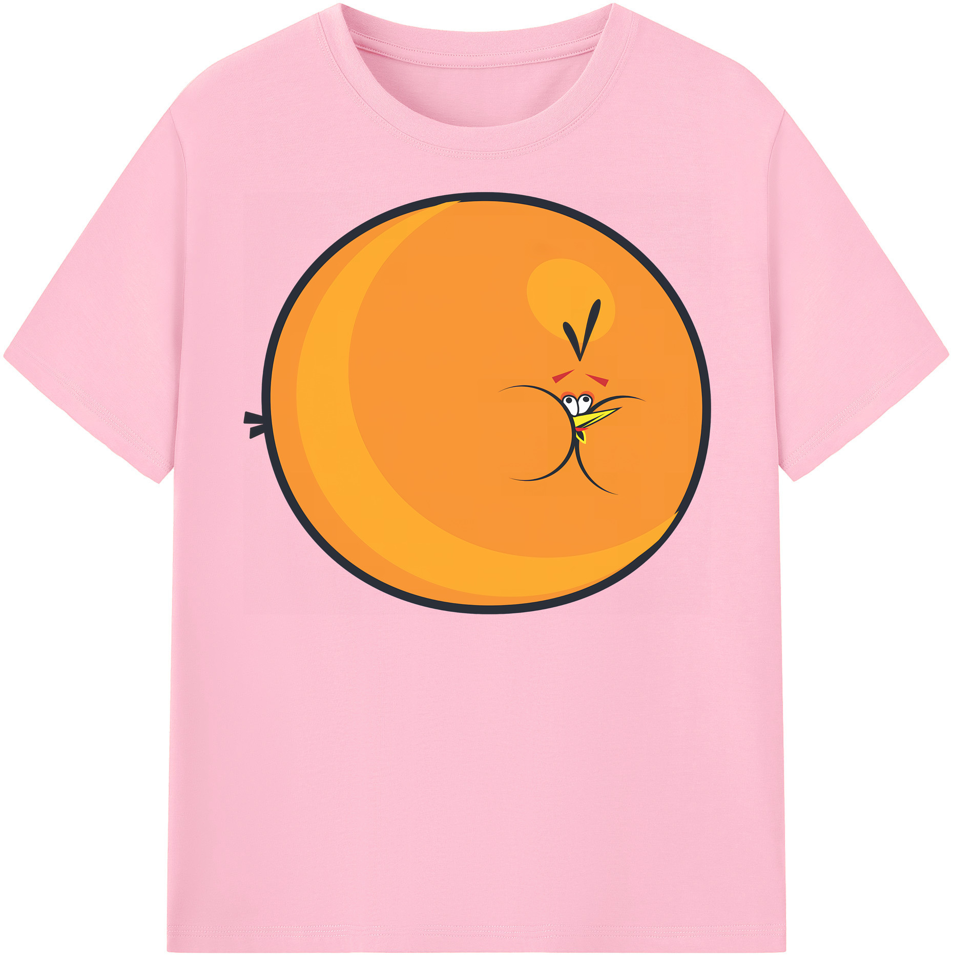 （画像用） Angry Birds アングリーバード 綿100％半袖Tシャツ（フロントプリント）