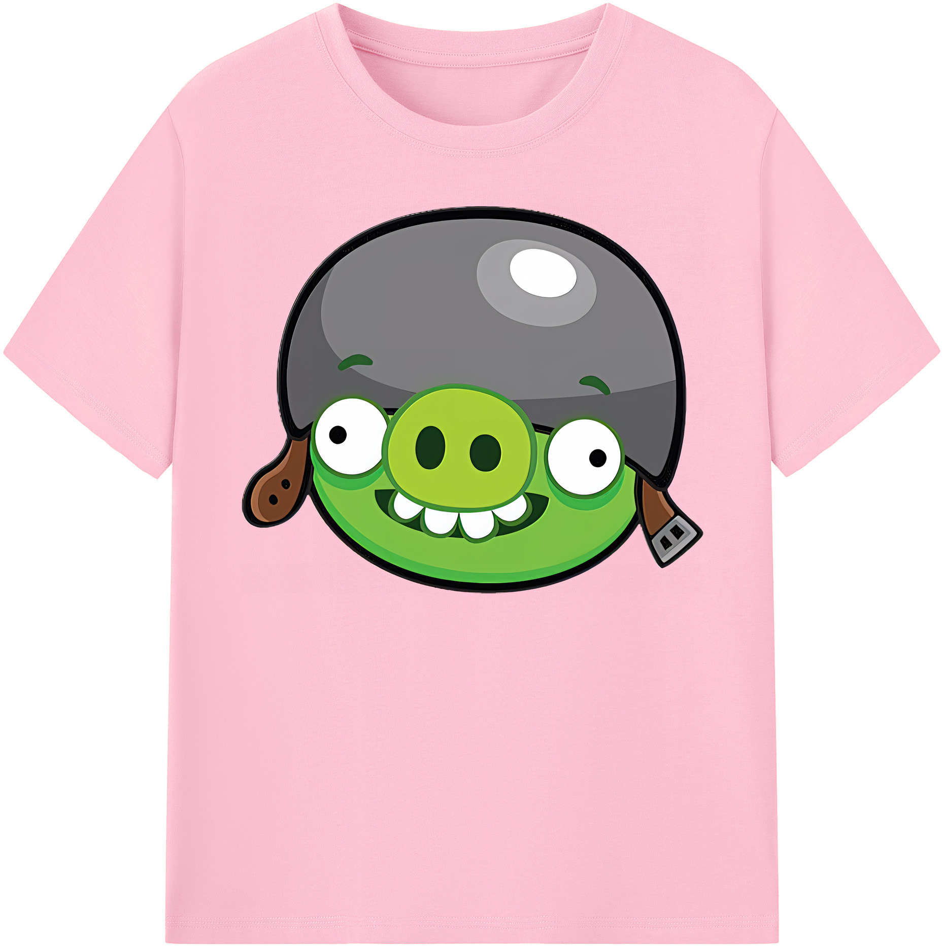（画像用） Angry Birds アングリーバード 綿100％半袖Tシャツ（フロントプリント）
