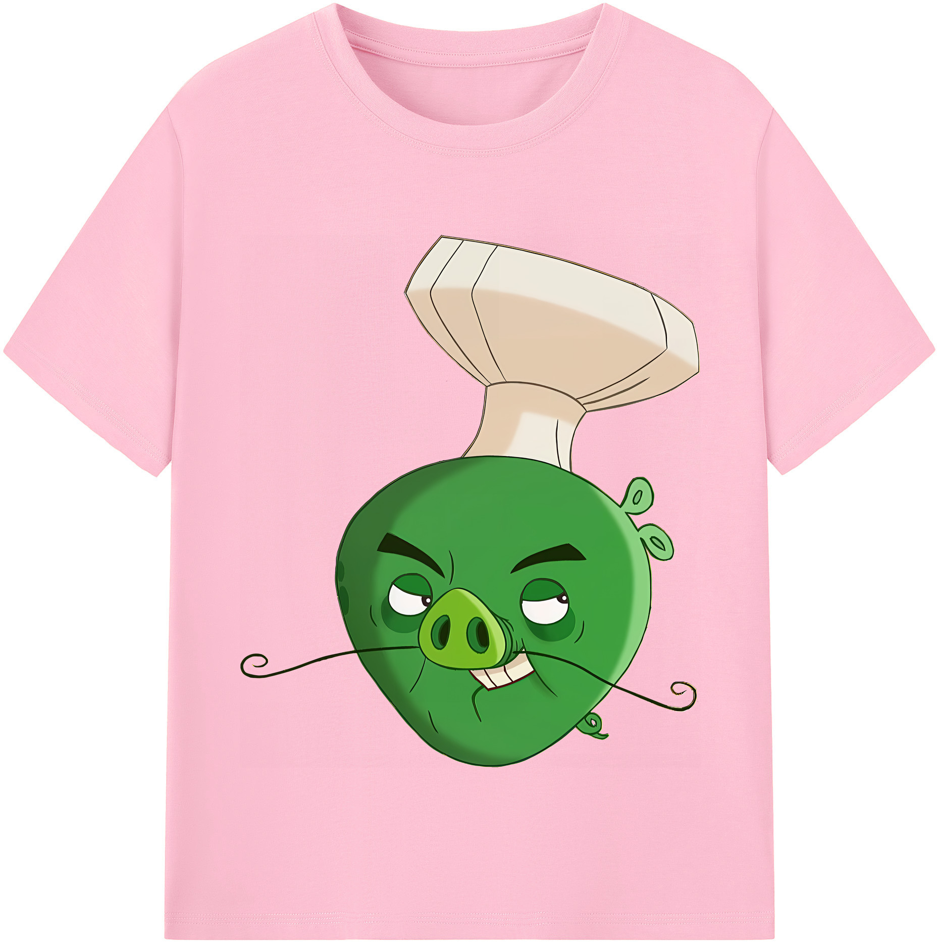 （画像用） Angry Birds アングリーバード 綿100％半袖Tシャツ（フロントプリント）