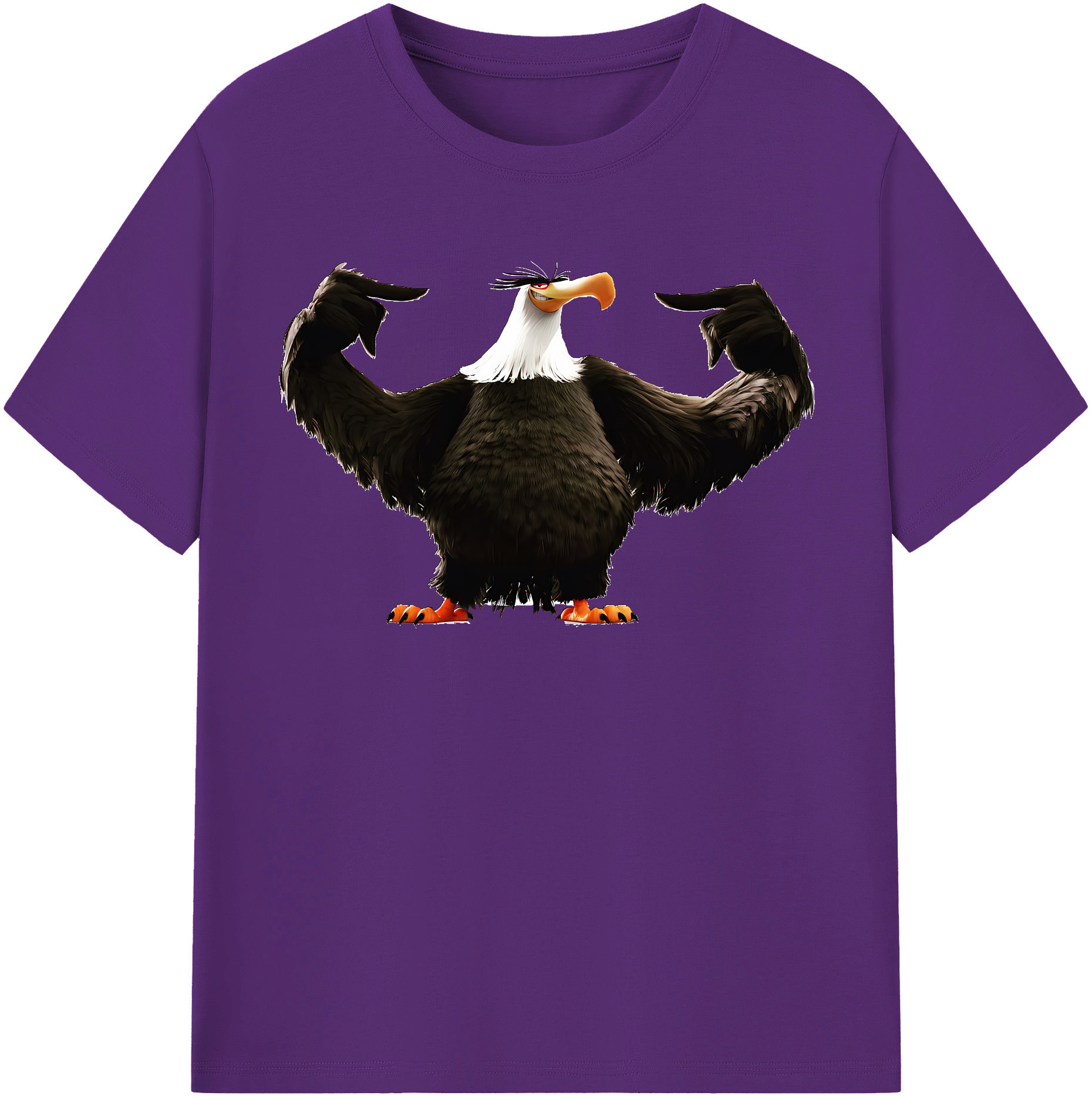 （画像用） Angry Birds アングリーバード 綿100％半袖Tシャツ（フロントプリント）