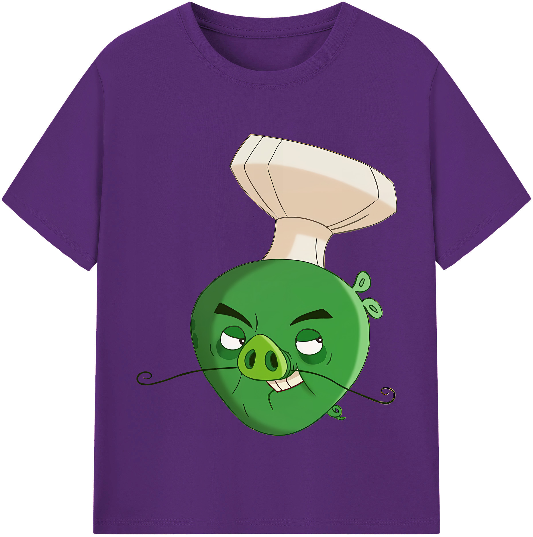 （画像用） Angry Birds アングリーバード 綿100％半袖Tシャツ（フロントプリント）