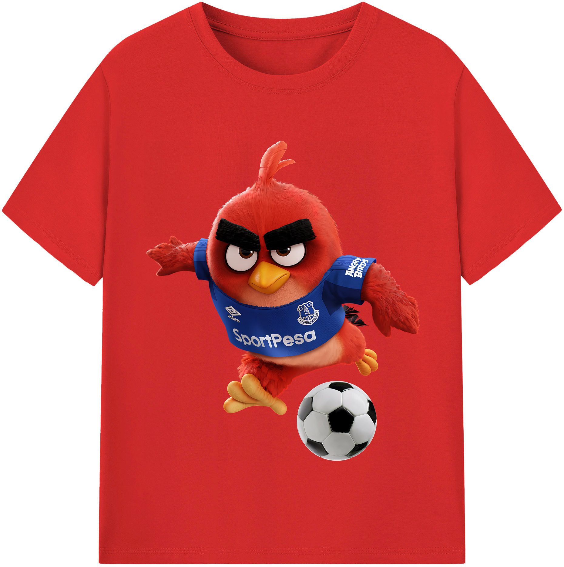 （画像用） Angry Birds アングリーバード 綿100％半袖Tシャツ（フロントプリント）