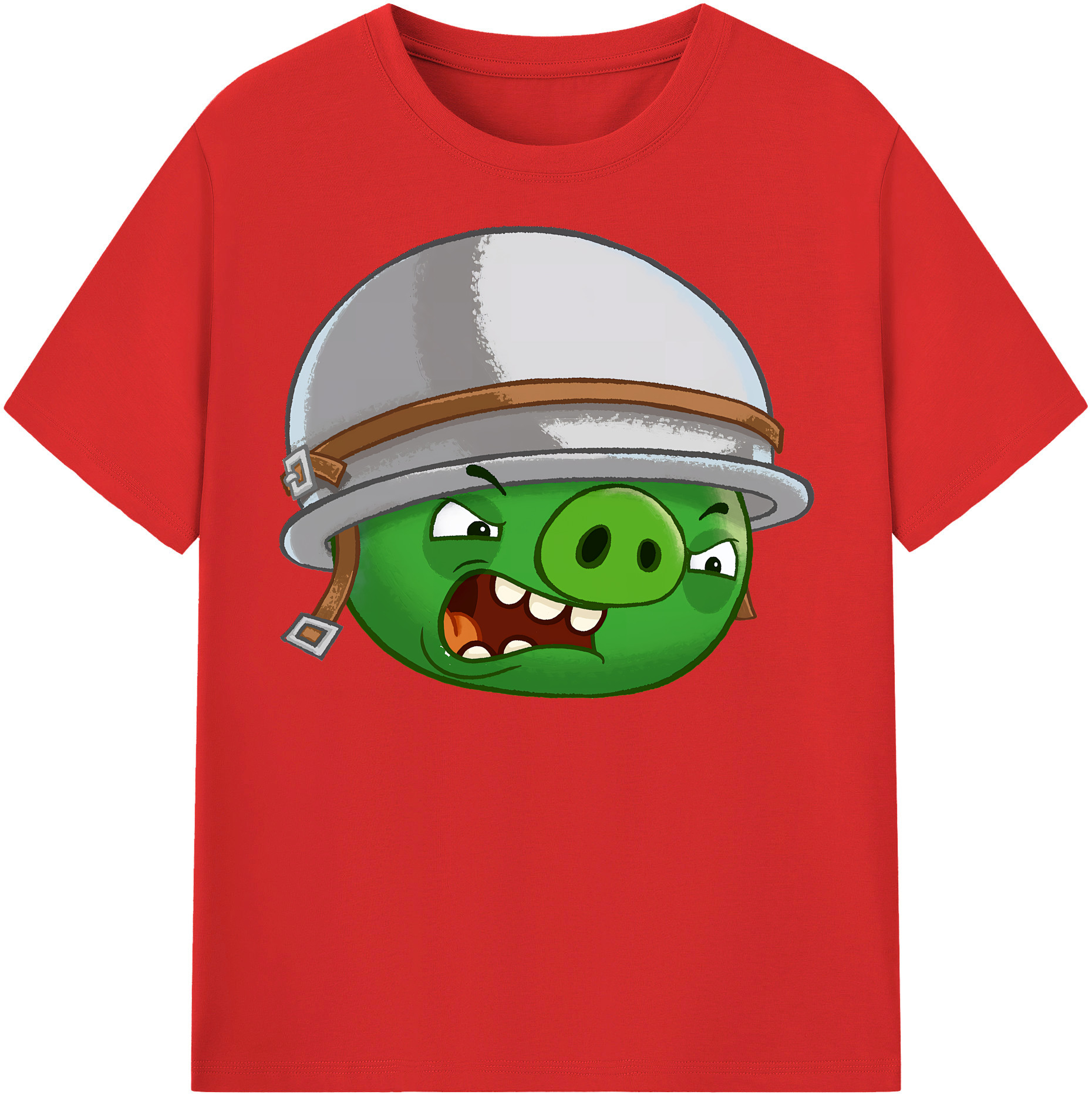 （画像用） Angry Birds アングリーバード 綿100％半袖Tシャツ（フロントプリント）