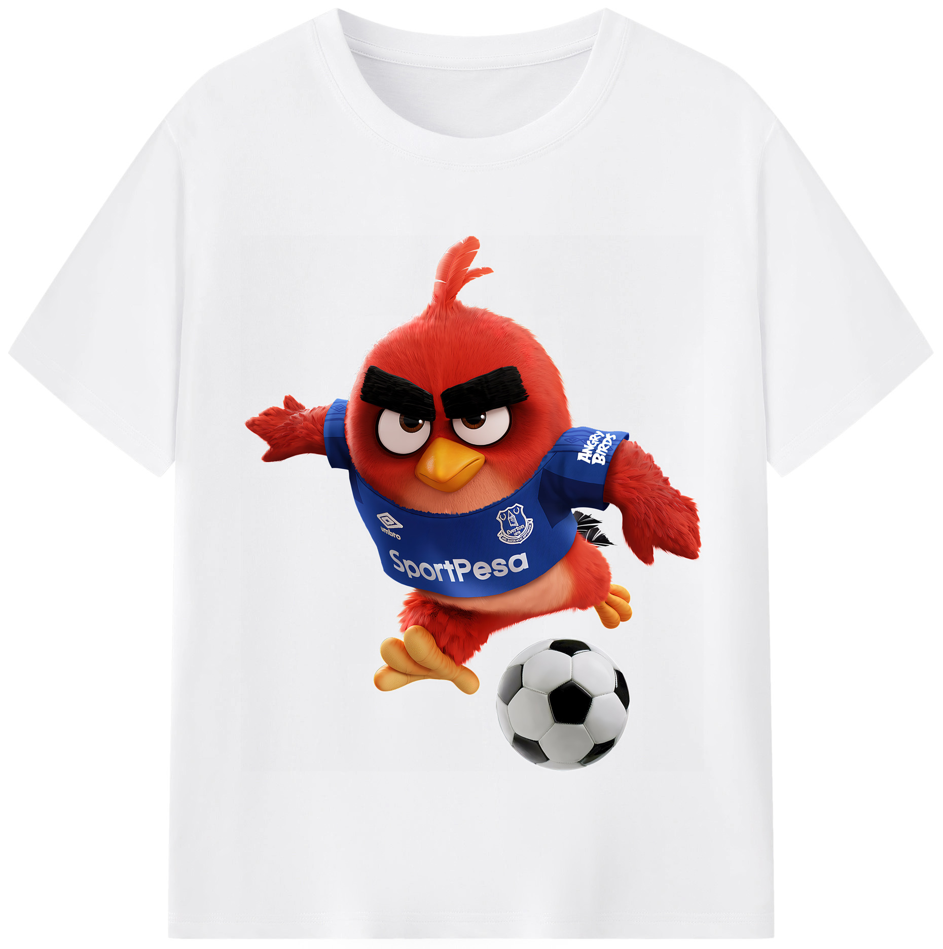 （画像用） Angry Birds アングリーバード 綿100％半袖Tシャツ（フロントプリント）