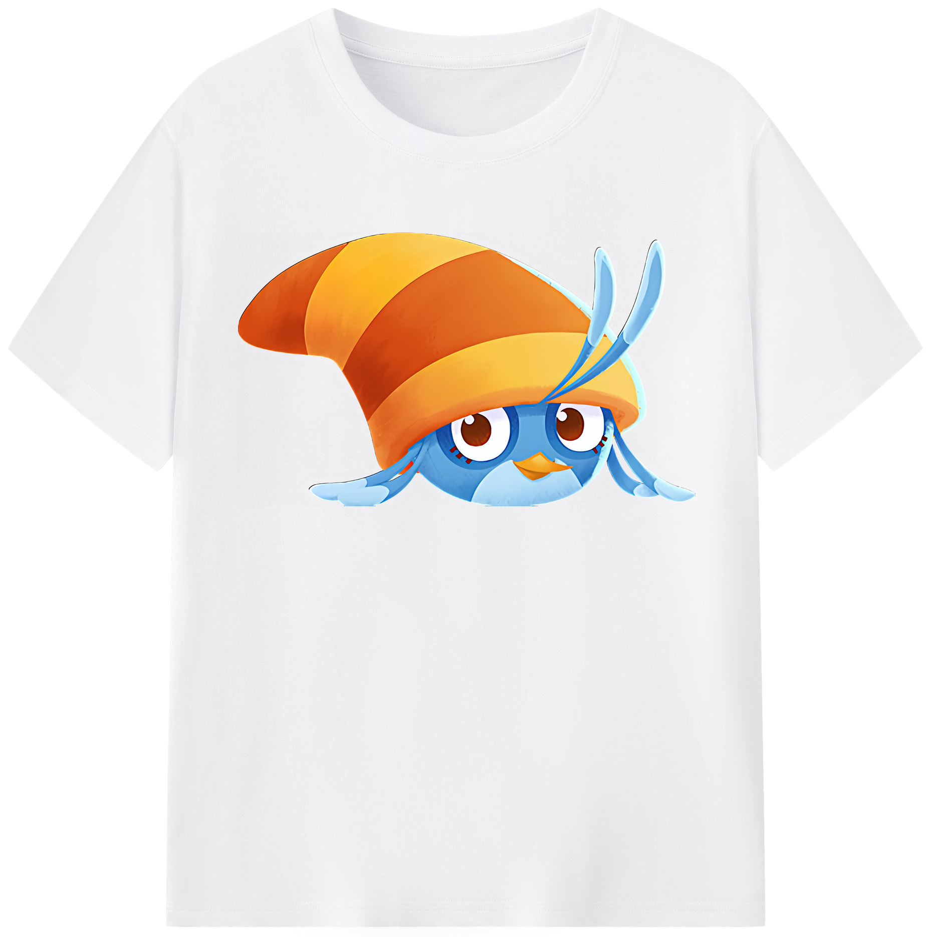 （画像用） Angry Birds アングリーバード 綿100％半袖Tシャツ（フロントプリント）