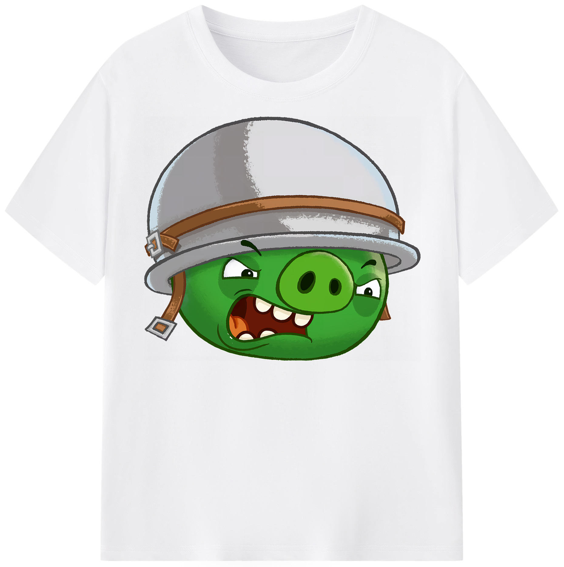 （画像用） Angry Birds アングリーバード 綿100％半袖Tシャツ（フロントプリント）