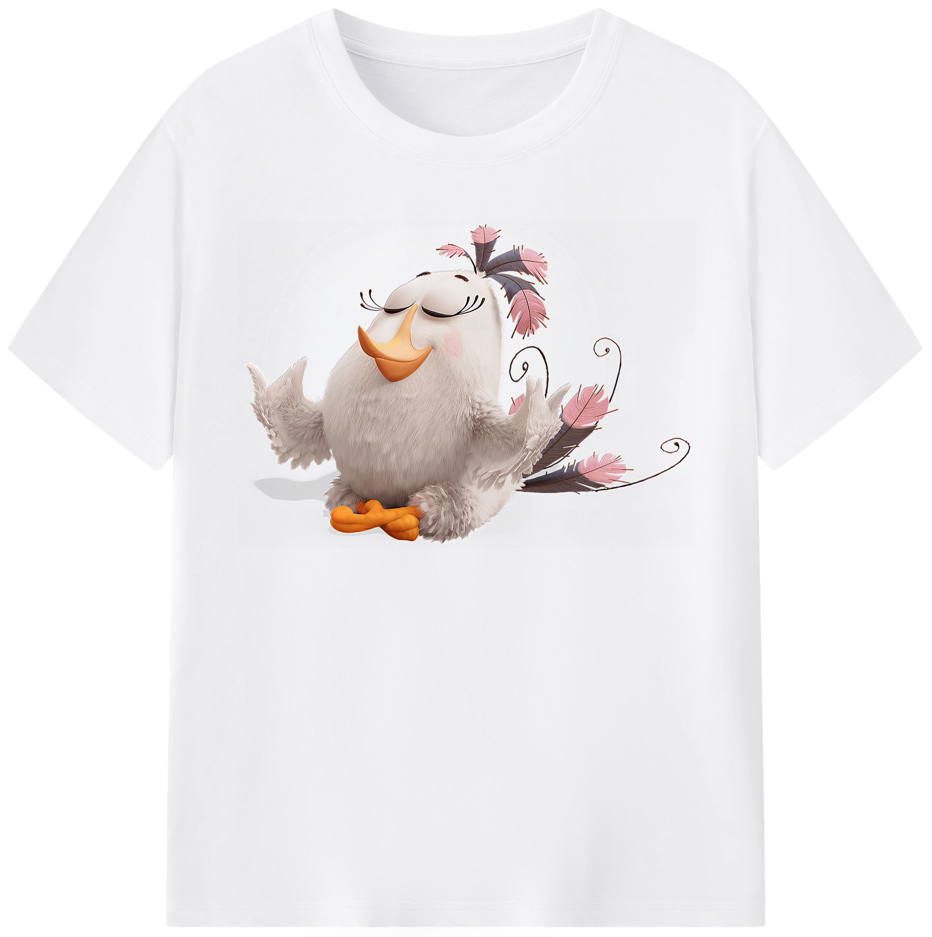 （画像用） Angry Birds アングリーバード 綿100％半袖Tシャツ（フロントプリント）