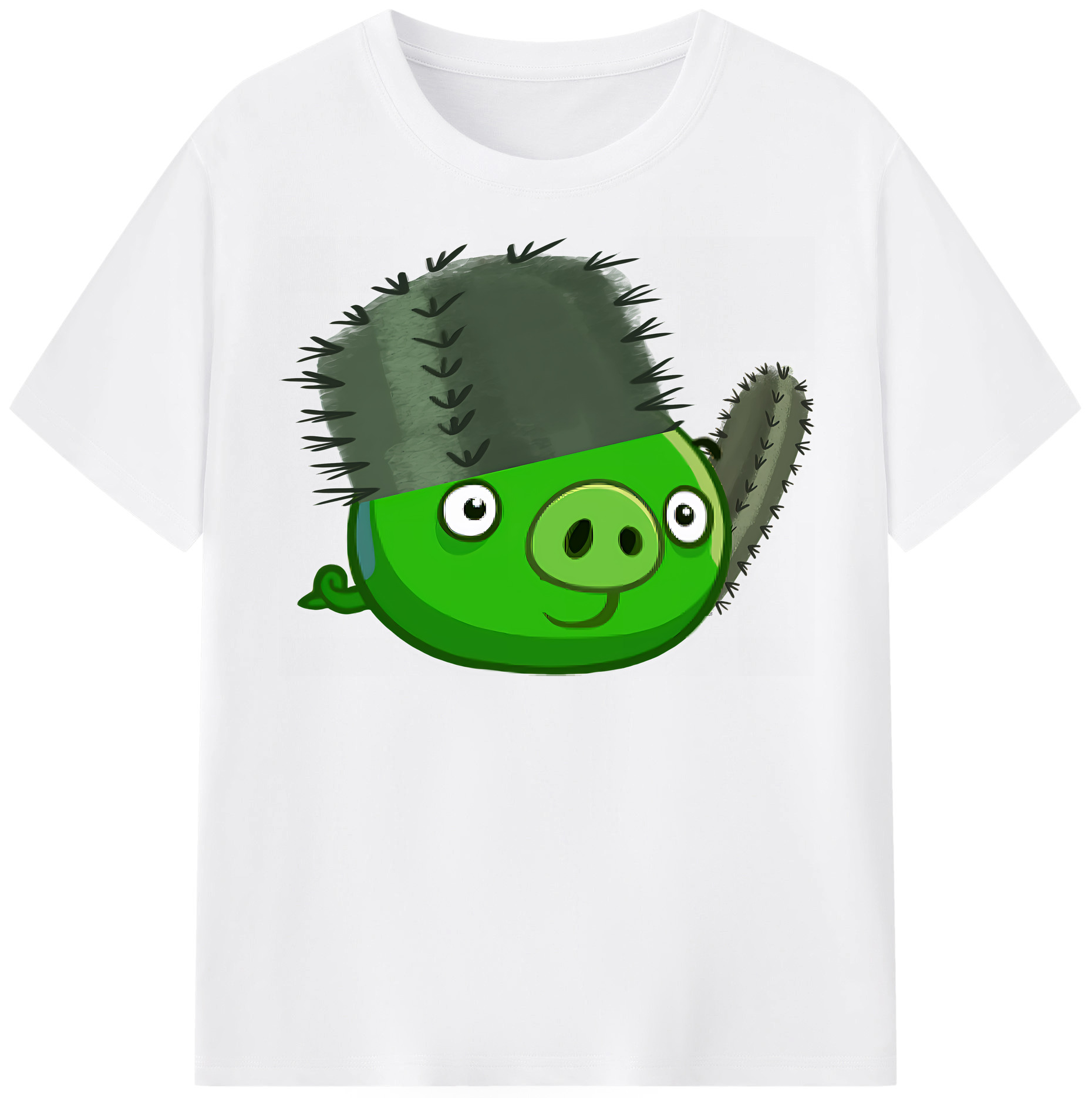 （画像用） Angry Birds アングリーバード 綿100％半袖Tシャツ（フロントプリント）