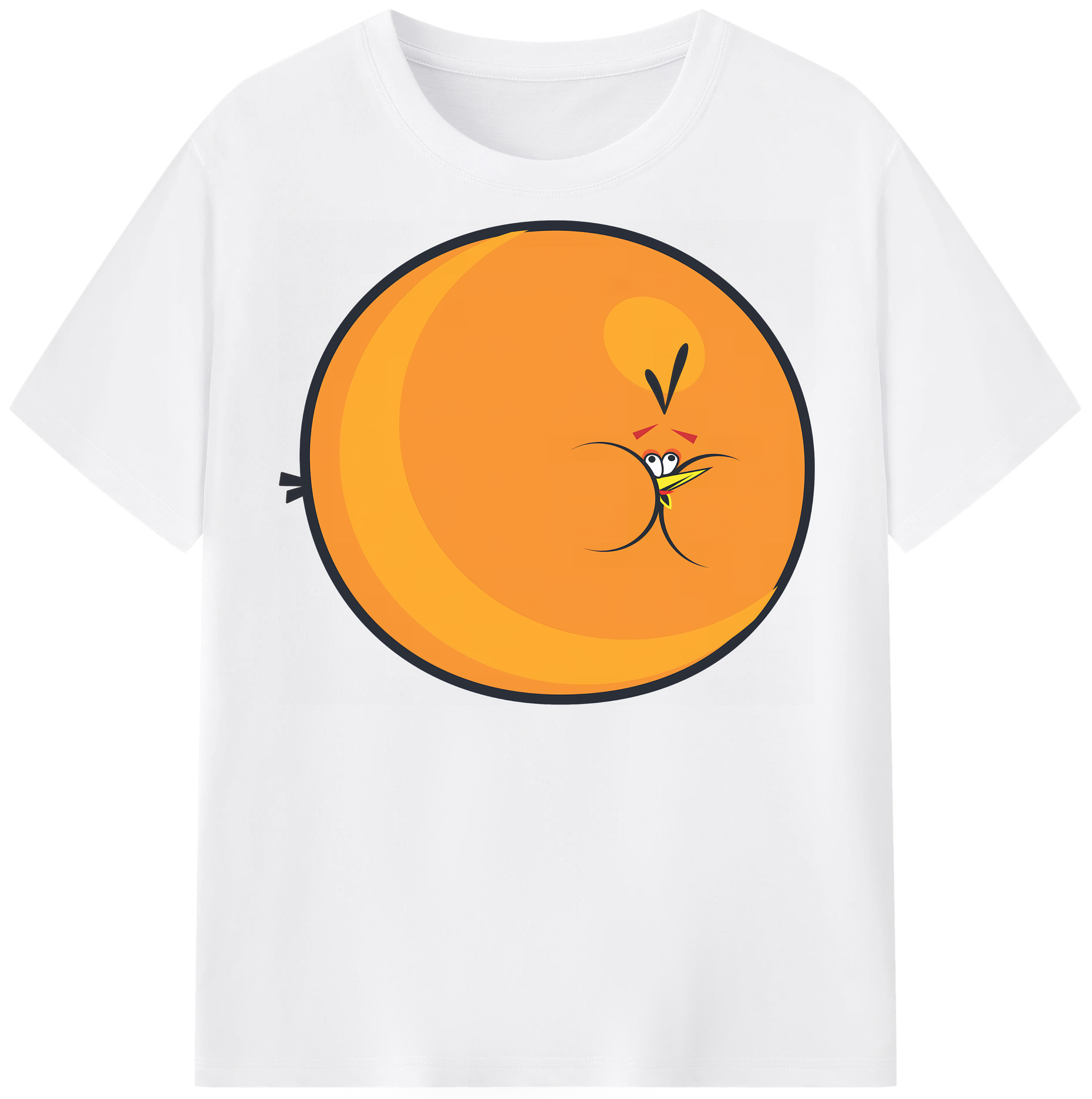 （画像用） Angry Birds アングリーバード 綿100％半袖Tシャツ（フロントプリント）