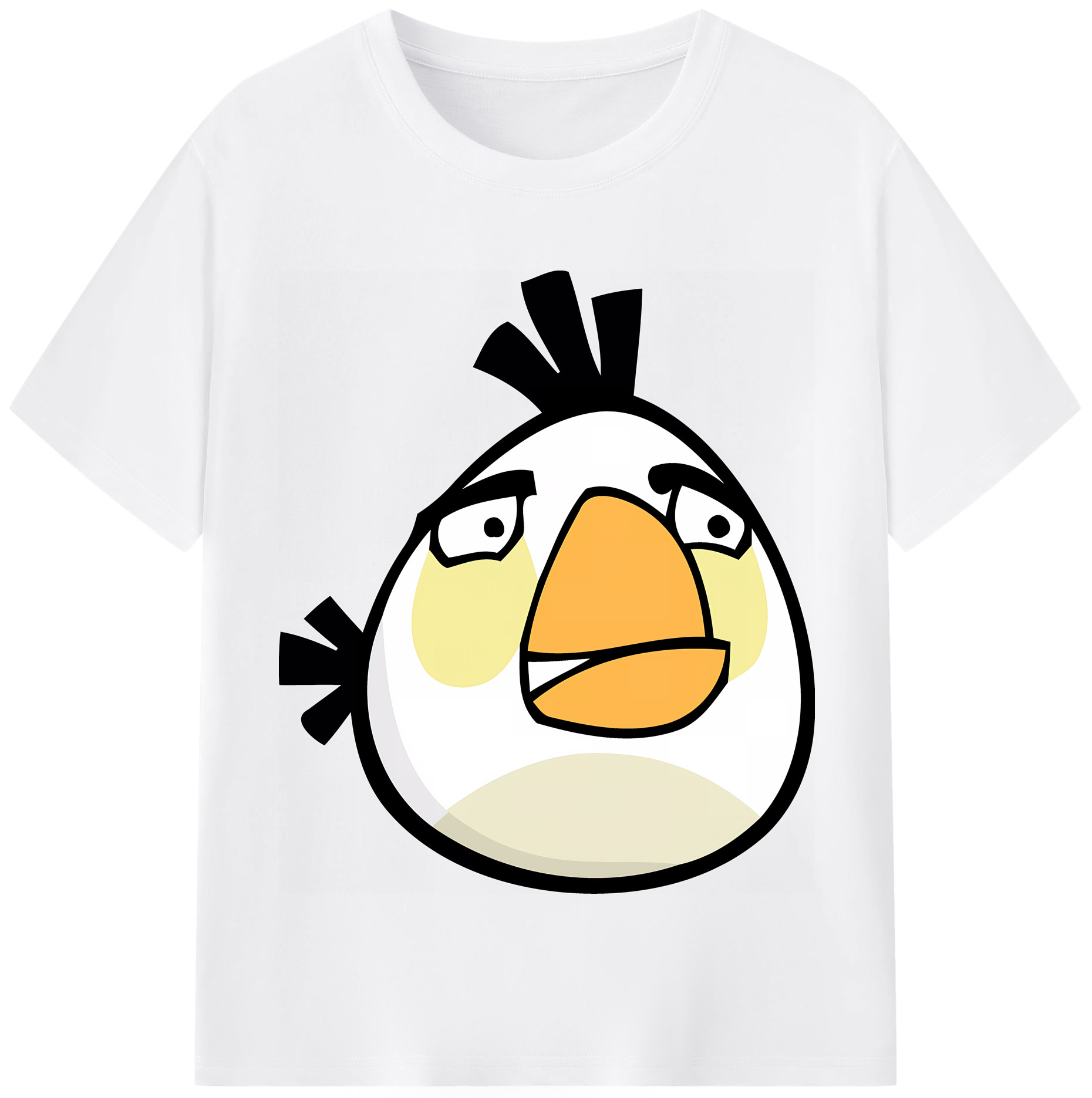 （画像用） Angry Birds アングリーバード 綿100％半袖Tシャツ（フロントプリント）