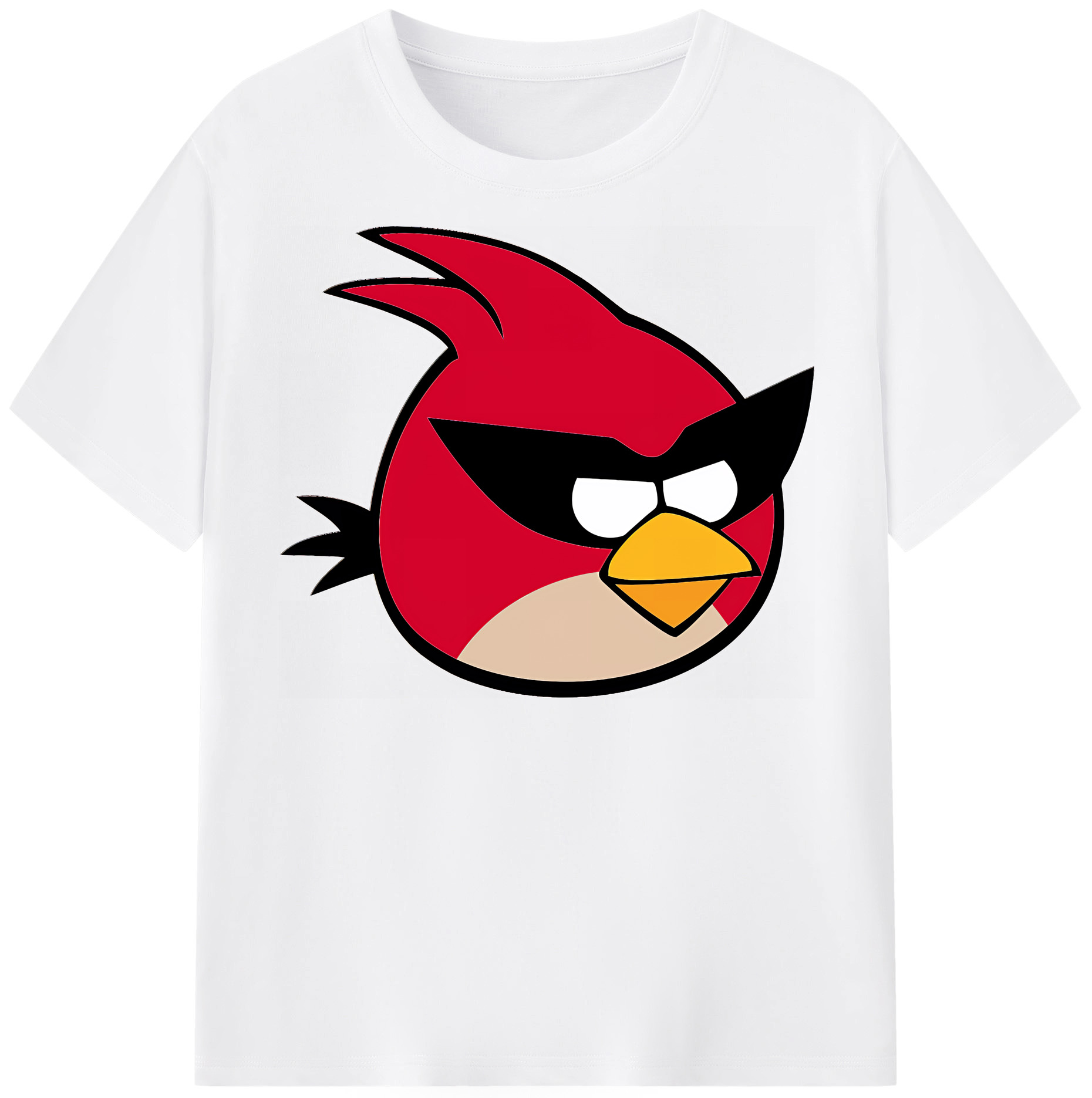 （画像用） Angry Birds アングリーバード 綿100％半袖Tシャツ（フロントプリント）