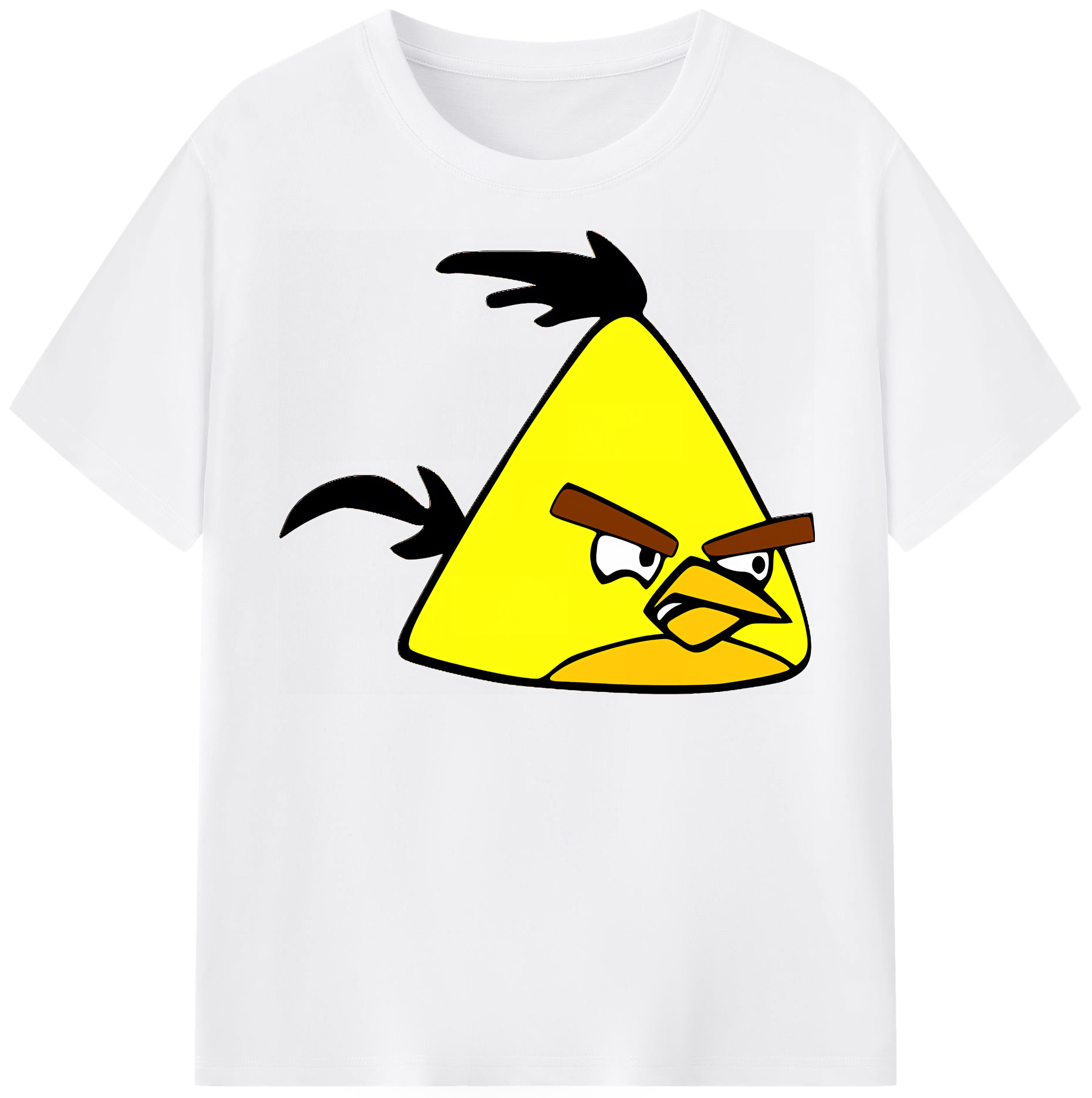 （画像用） Angry Birds アングリーバード 綿100％半袖Tシャツ（フロントプリント）