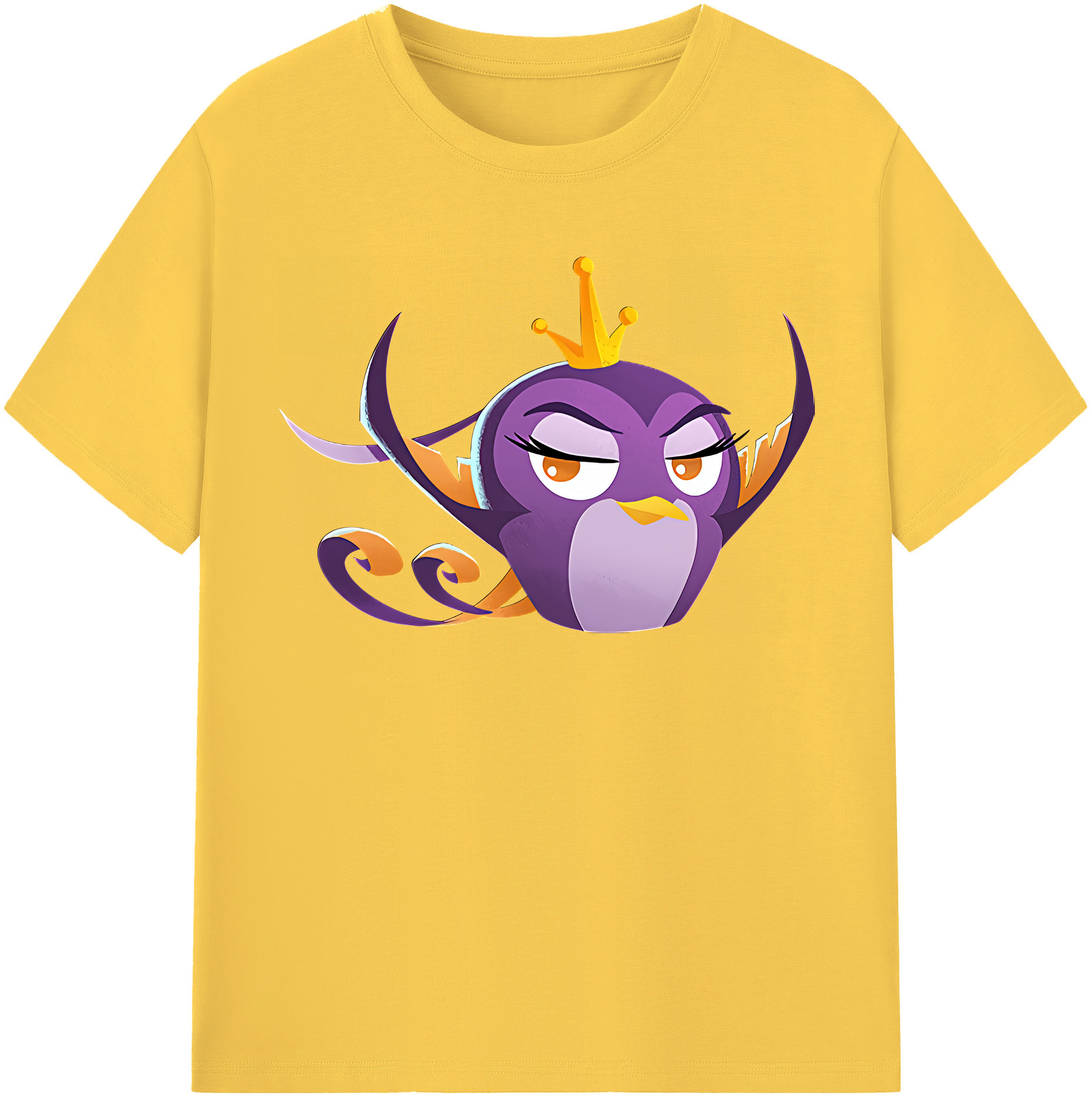 （画像用） Angry Birds アングリーバード 綿100％半袖Tシャツ（フロントプリント）