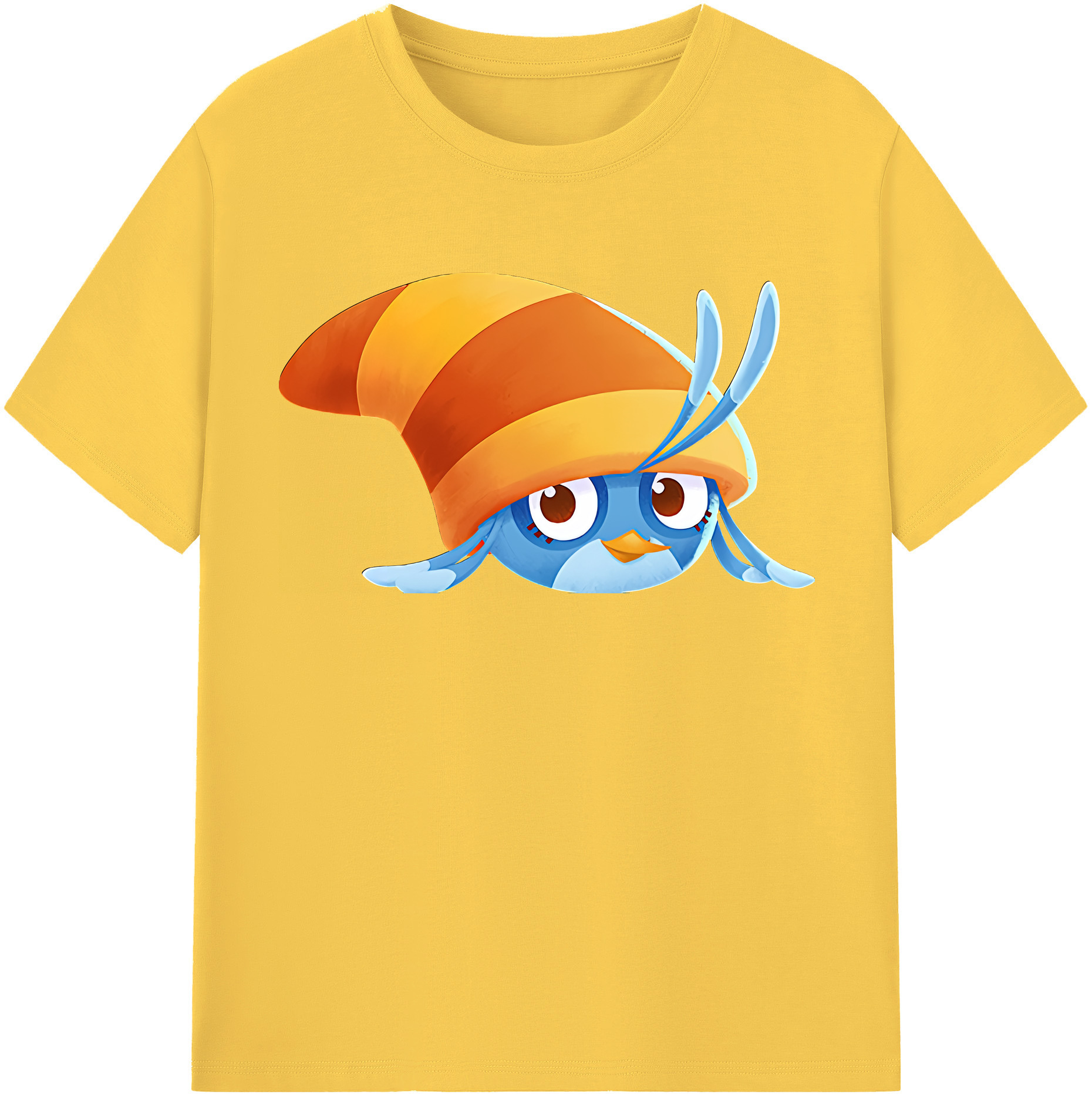 （画像用） Angry Birds アングリーバード 綿100％半袖Tシャツ（フロントプリント）