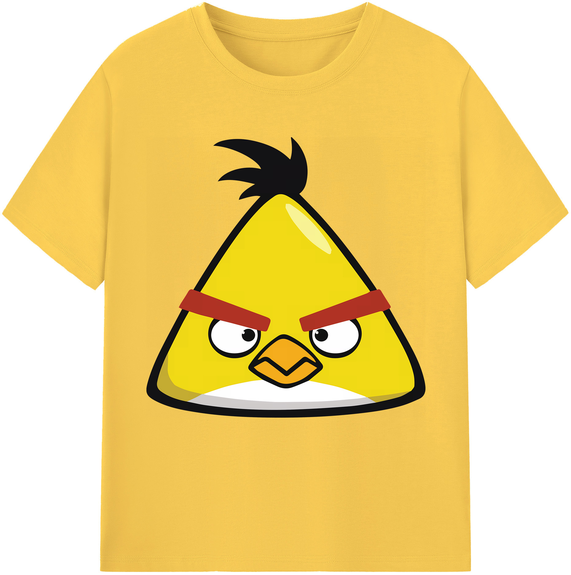 （画像用） Angry Birds アングリーバード 綿100％半袖Tシャツ（フロントプリント）