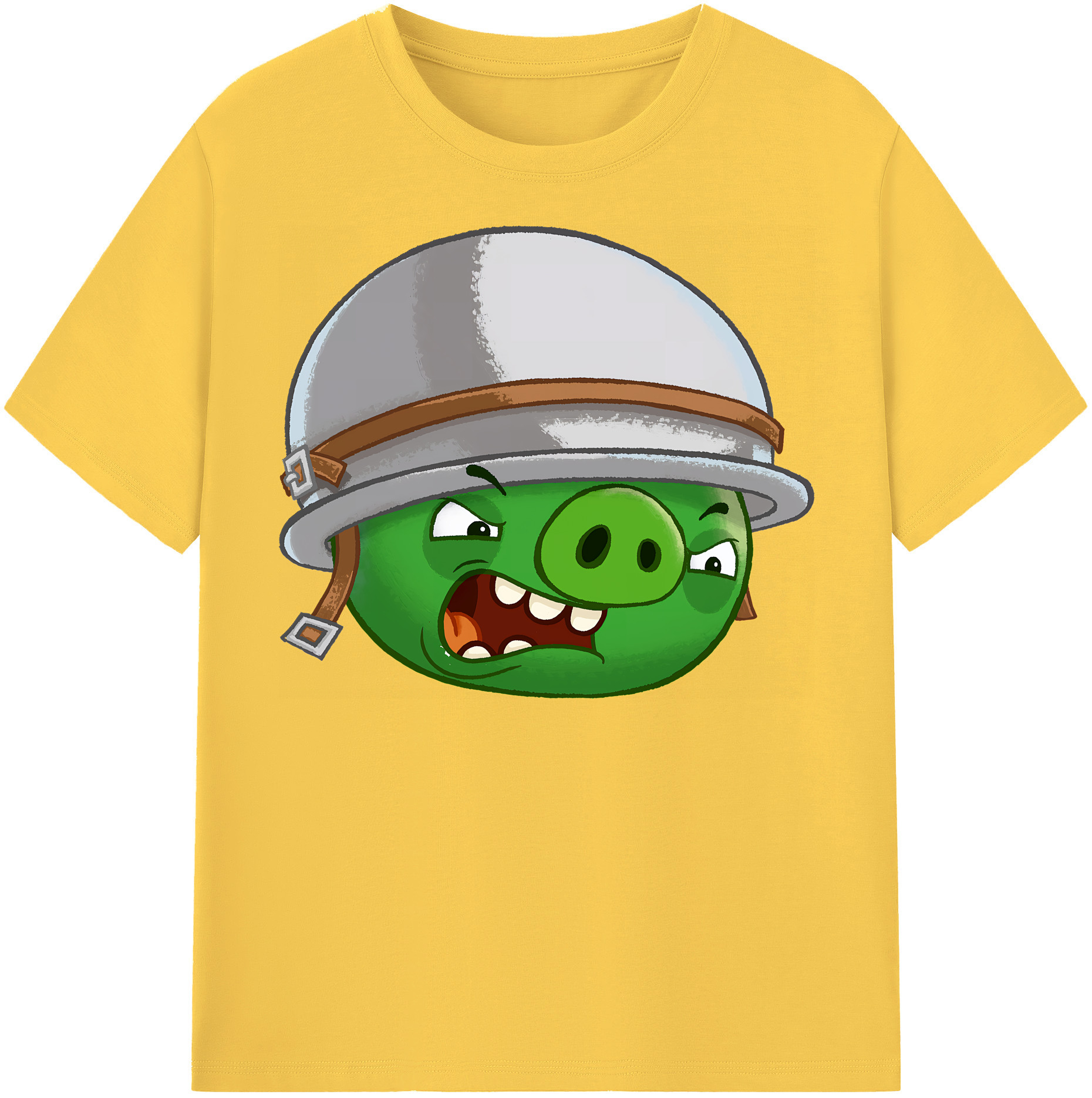 （画像用） Angry Birds アングリーバード 綿100％半袖Tシャツ（フロントプリント）
