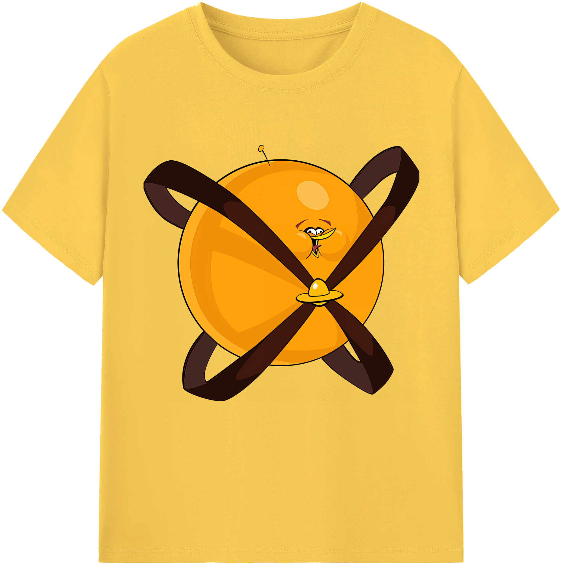 （画像用） Angry Birds アングリーバード 綿100％半袖Tシャツ（フロントプリント）