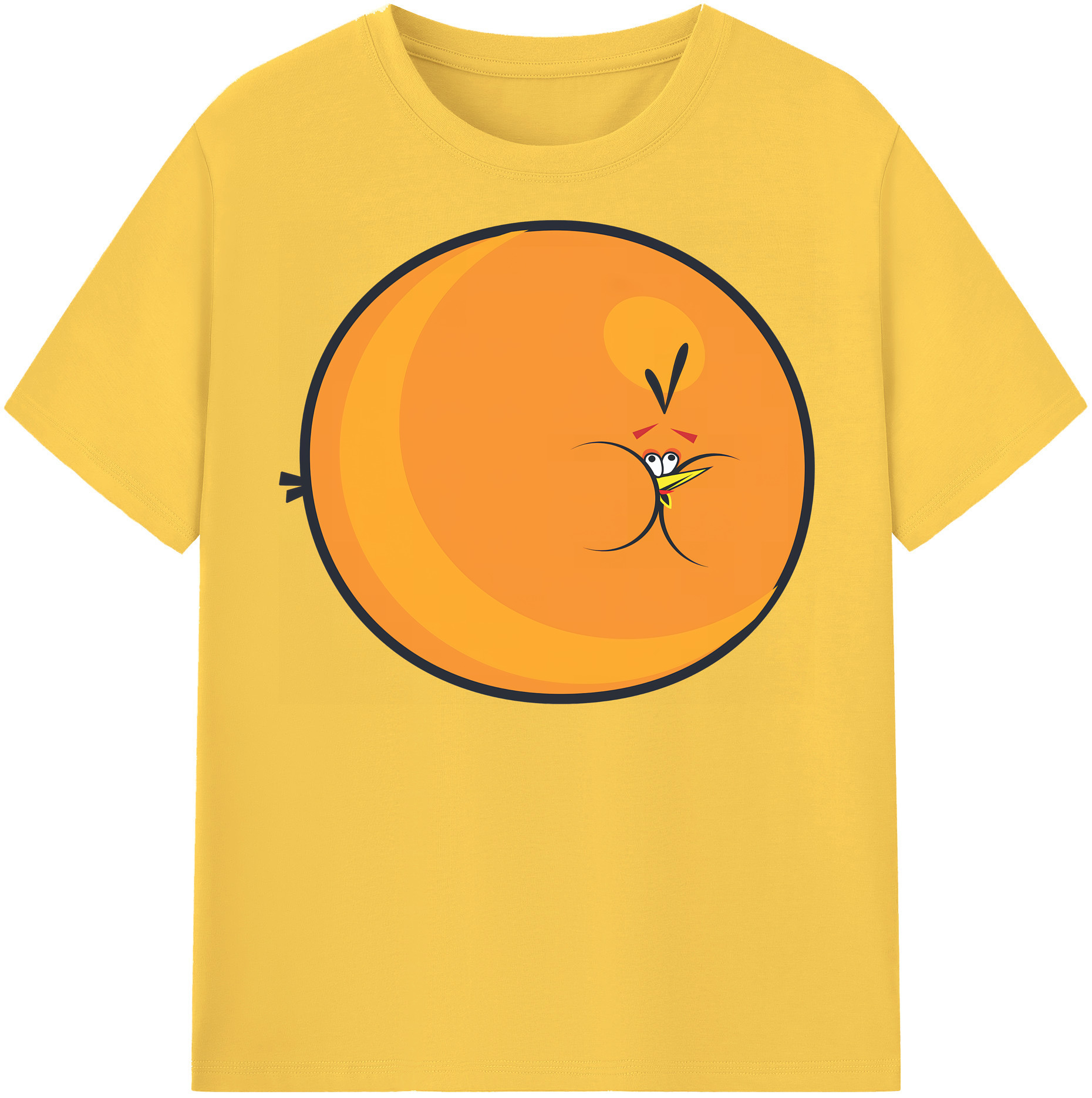 （画像用） Angry Birds アングリーバード 綿100％半袖Tシャツ（フロントプリント）