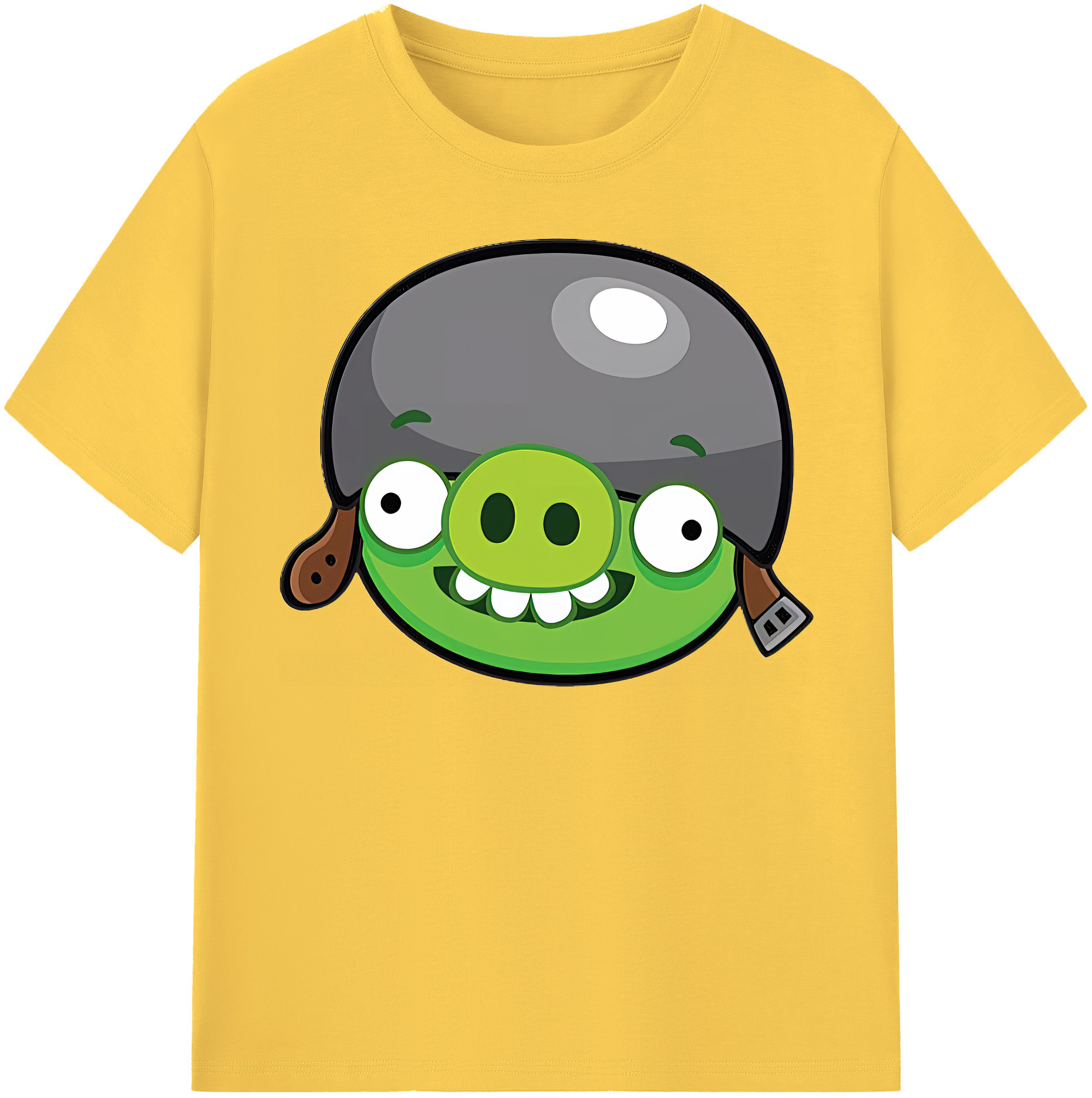 （画像用） Angry Birds アングリーバード 綿100％半袖Tシャツ（フロントプリント）