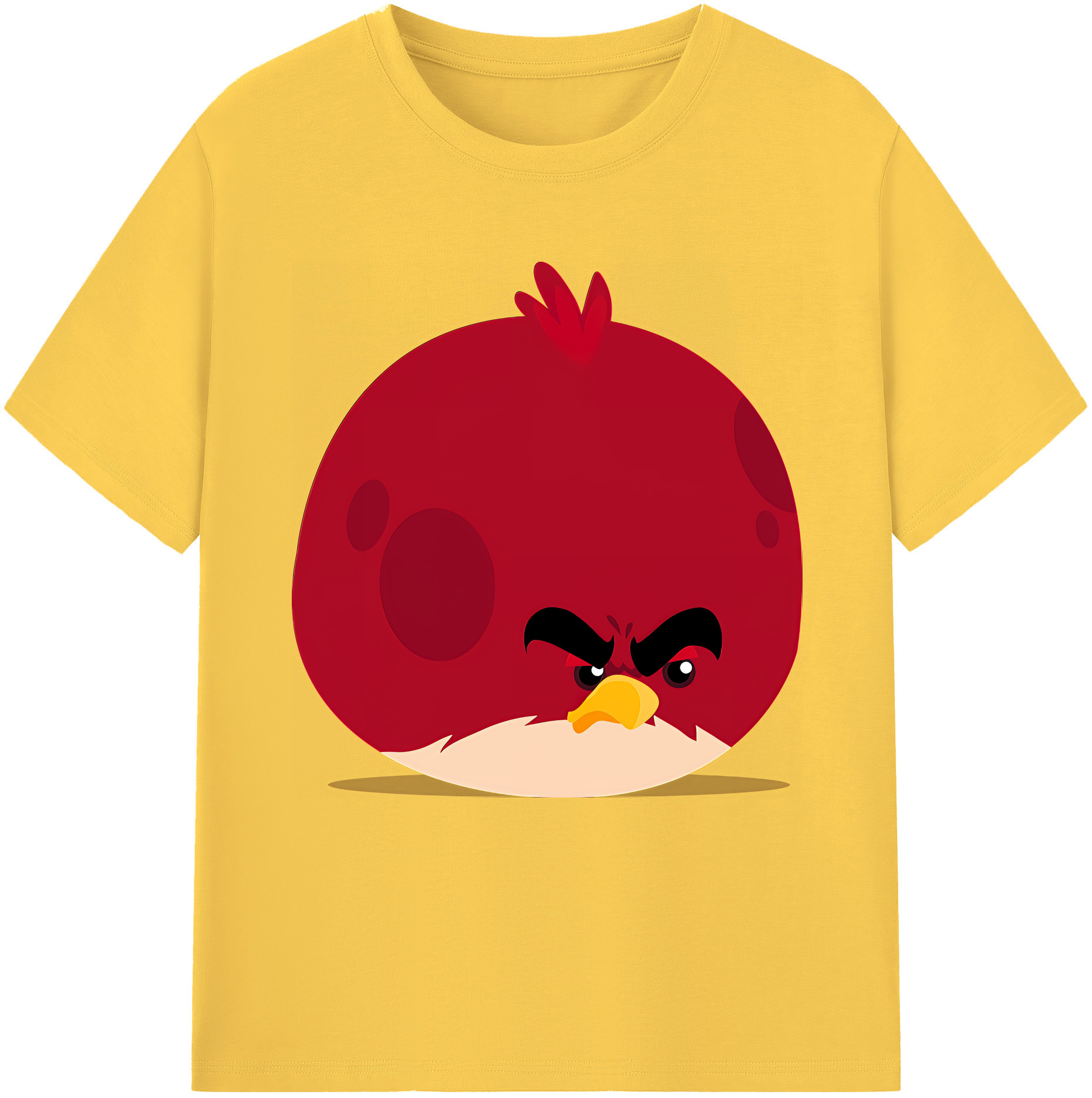 （画像用） Angry Birds アングリーバード 綿100％半袖Tシャツ（フロントプリント）