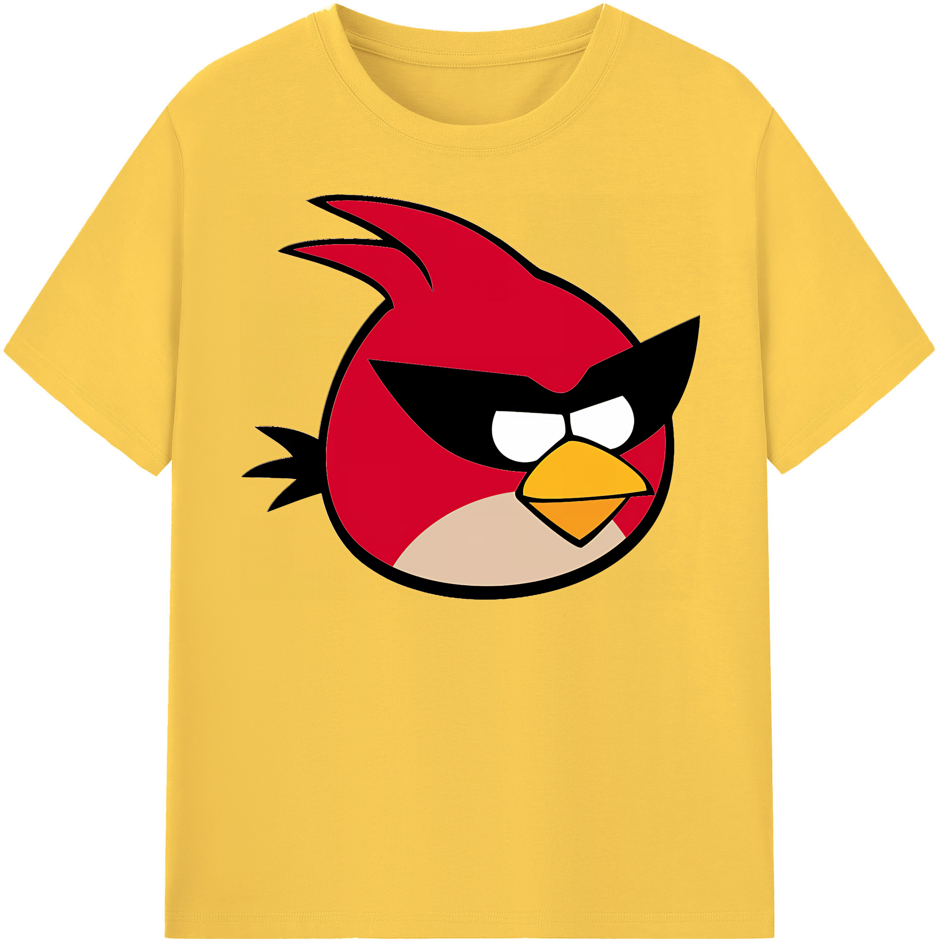 （画像用） Angry Birds アングリーバード 綿100％半袖Tシャツ（フロントプリント）