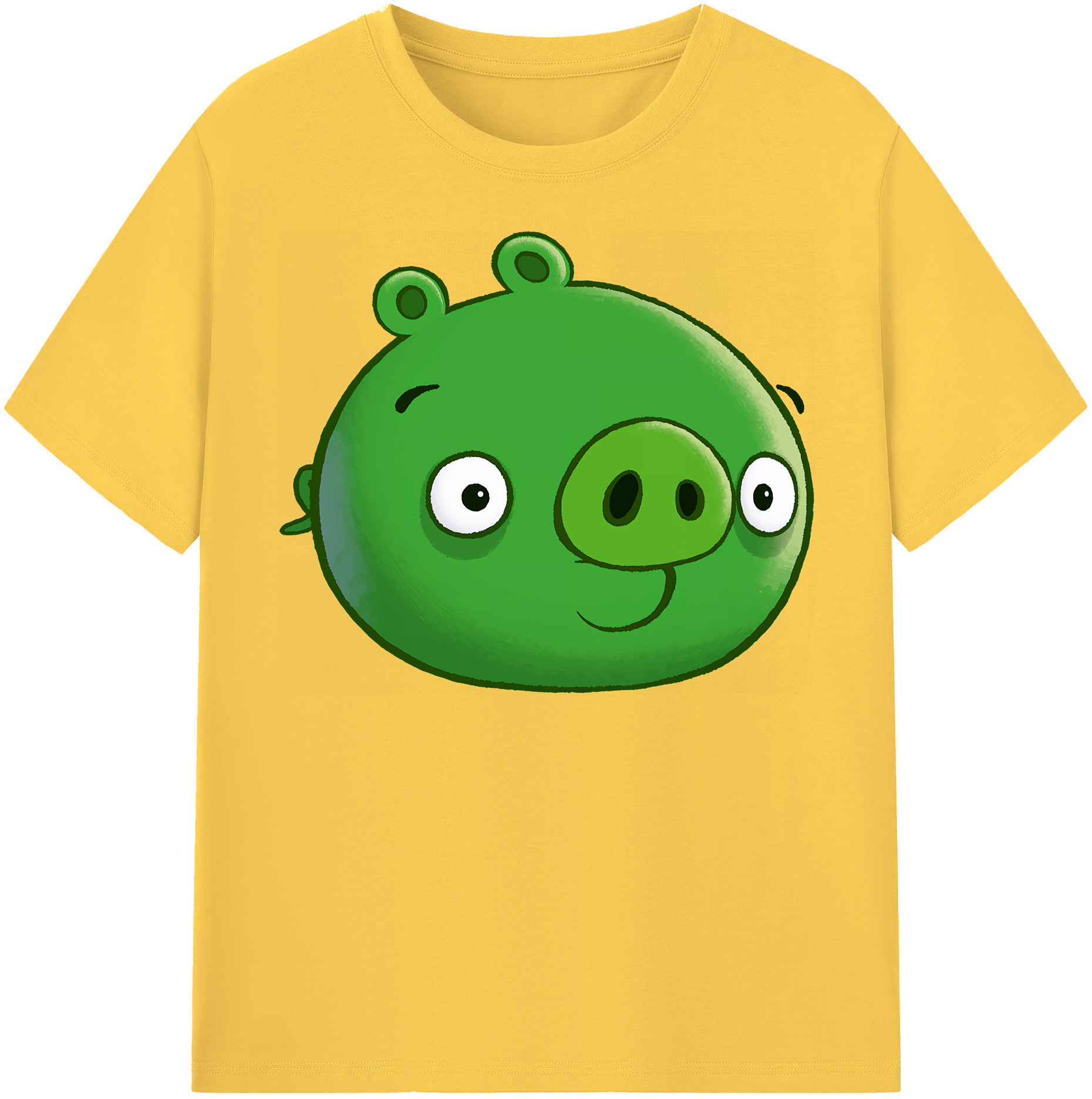 （画像用） Angry Birds アングリーバード 綿100％半袖Tシャツ（フロントプリント）
