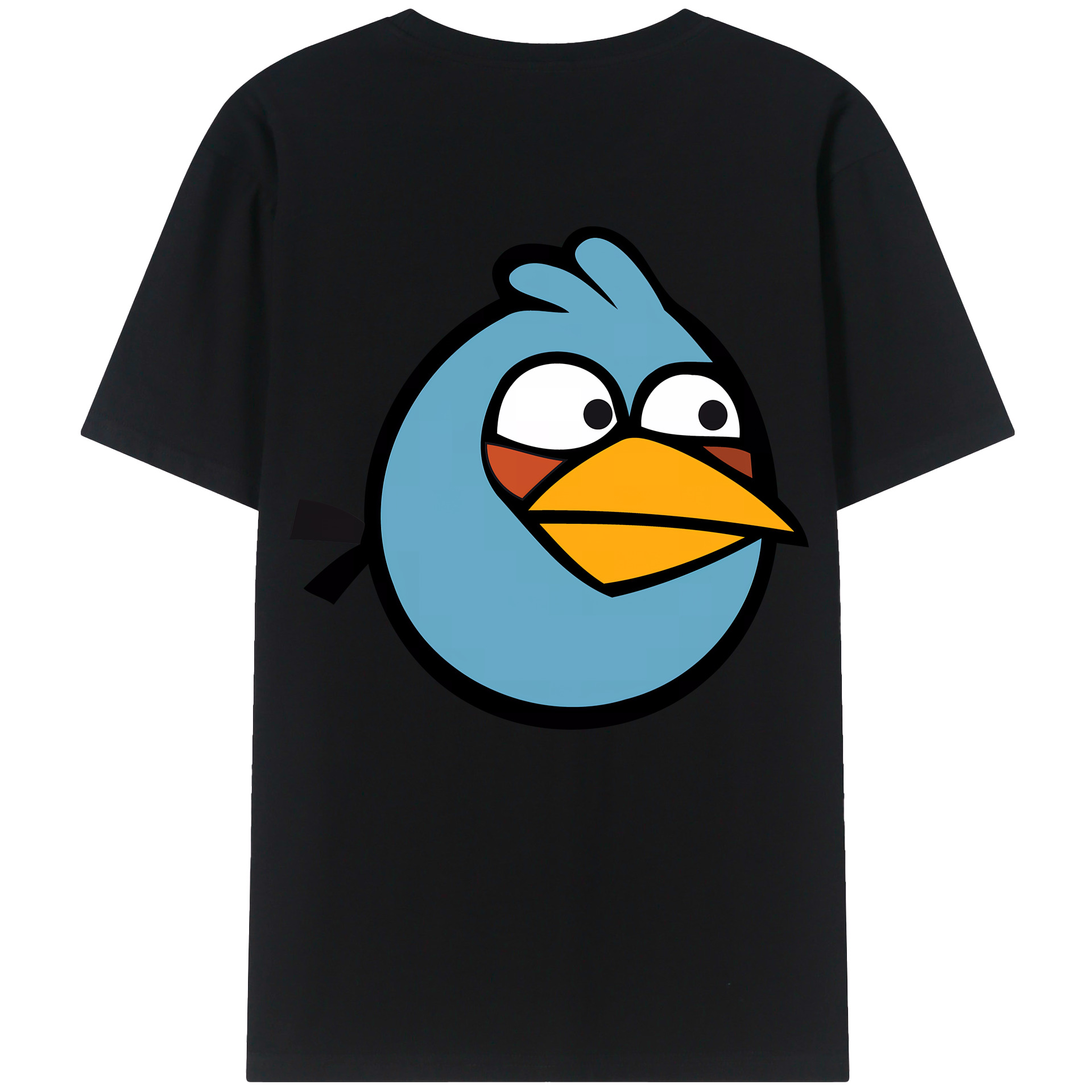（画像用） Angry Birds アングリーバード 綿100％半袖Tシャツ（背面プリント）