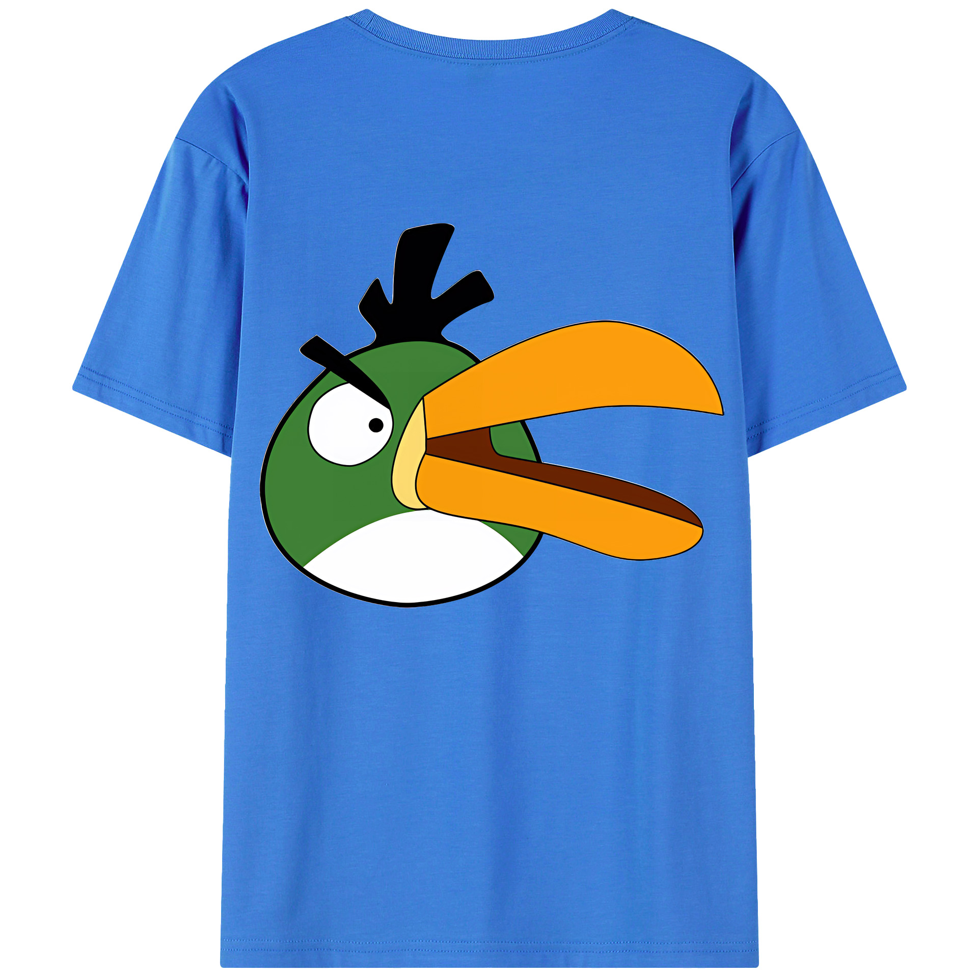 （画像用） Angry Birds アングリーバード 綿100％半袖Tシャツ（背面プリント）