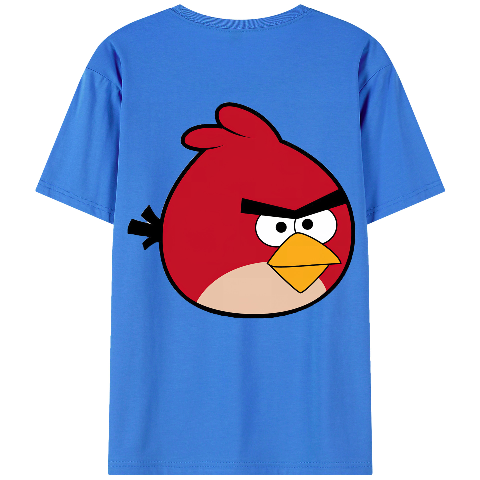 （画像用） Angry Birds アングリーバード 綿100％半袖Tシャツ（背面プリント）