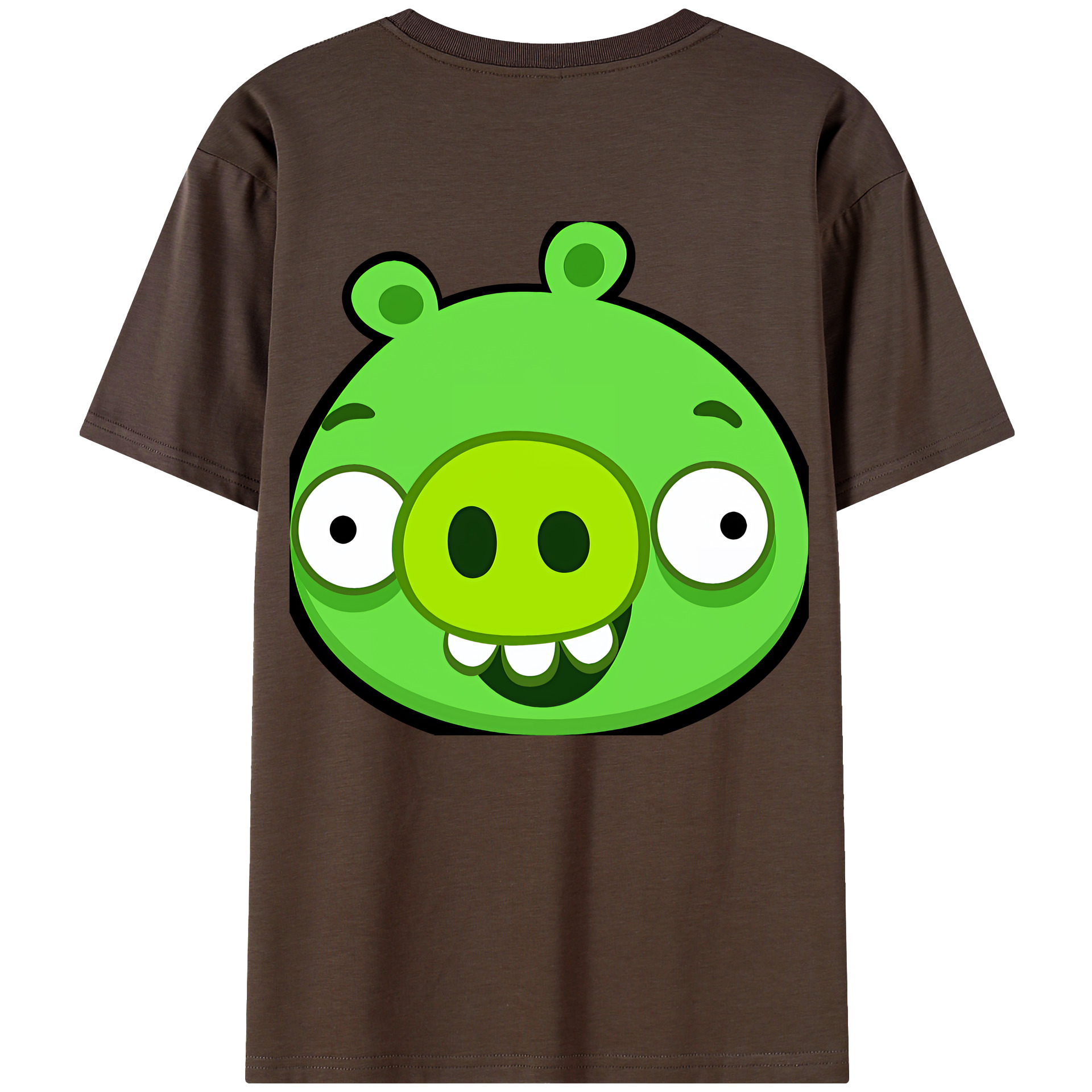 （画像用） Angry Birds アングリーバード 綿100％半袖Tシャツ（背面プリント）