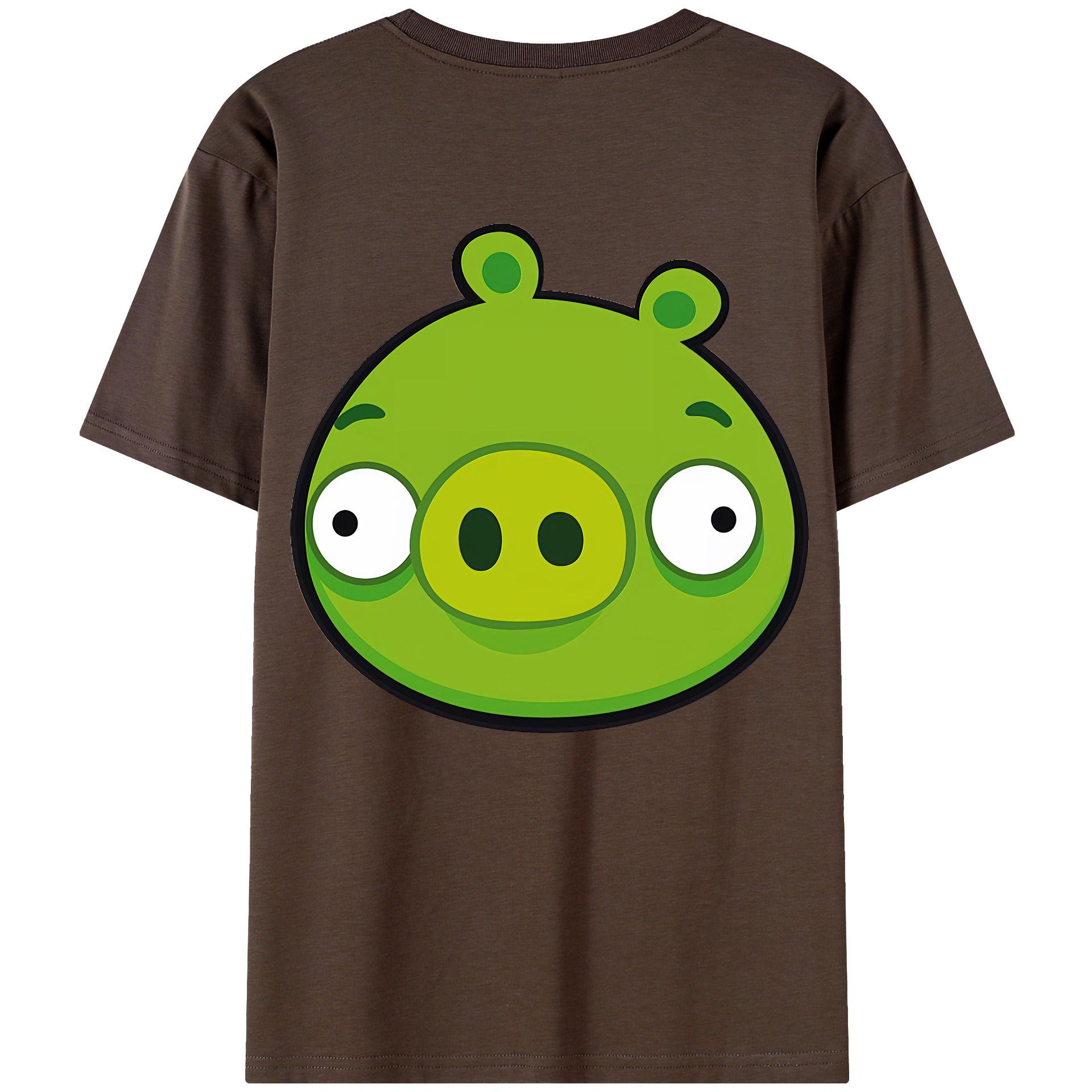 （画像用） Angry Birds アングリーバード 綿100％半袖Tシャツ（背面プリント）